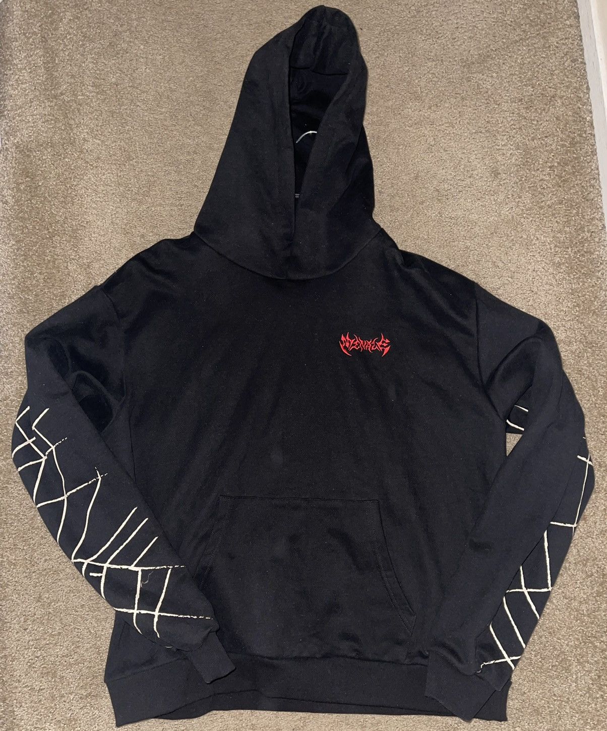 Menace Spider Web Hoodie