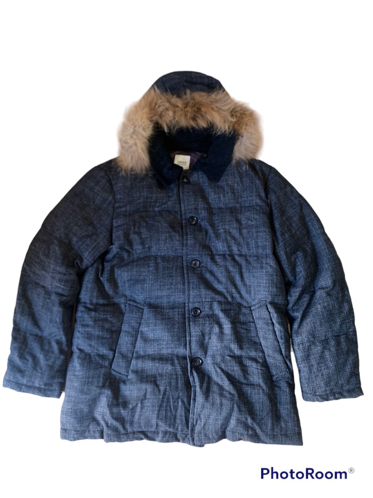 Japanese Brand Vintage TAKEO KIKUCHI puffer jacket beautiful hoodied Size US M / EU 48-50 / 2 - 1 Thumbnail