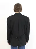 Vintage M Cashmere Wool Trachten Coat Button Jacket Jager Janker Size 40R - 4 Thumbnail