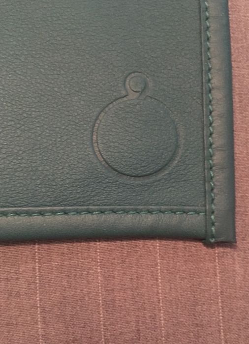 Hermes Teal petit h Passport Carrier Grailed