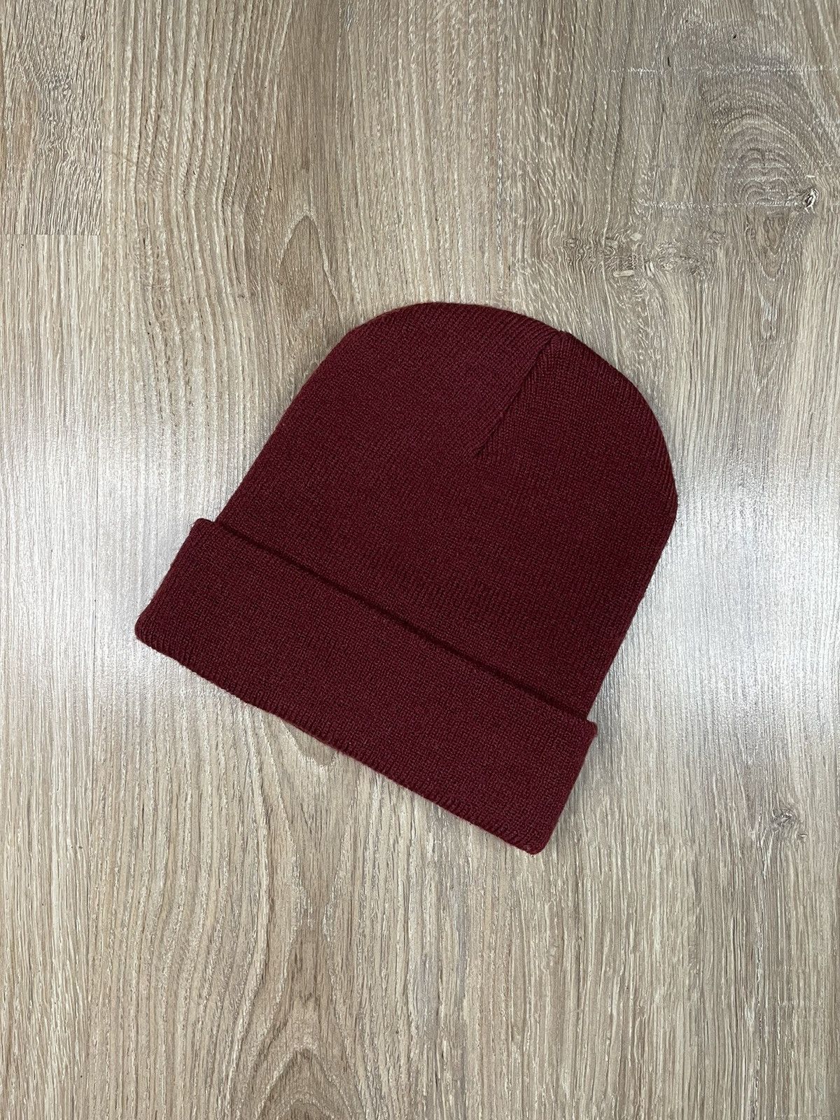 Nike × Vintage 🔥Vintage Nike 90s Small Swoosh Black Beanie Winter Hat Cap Size ONE SIZE - 5 Thumbnail