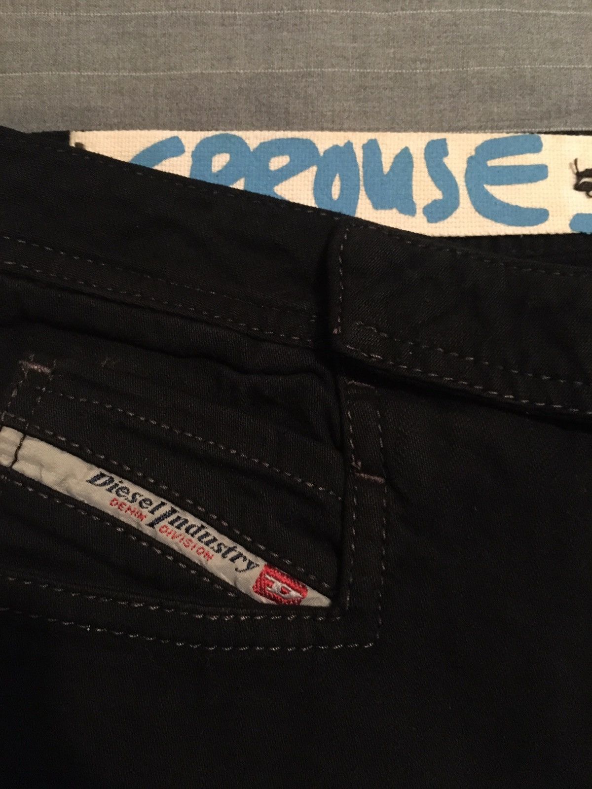 Diesel RARE Fall 2003 Sprouse x Diesel Boot Cut Jeans | Grailed