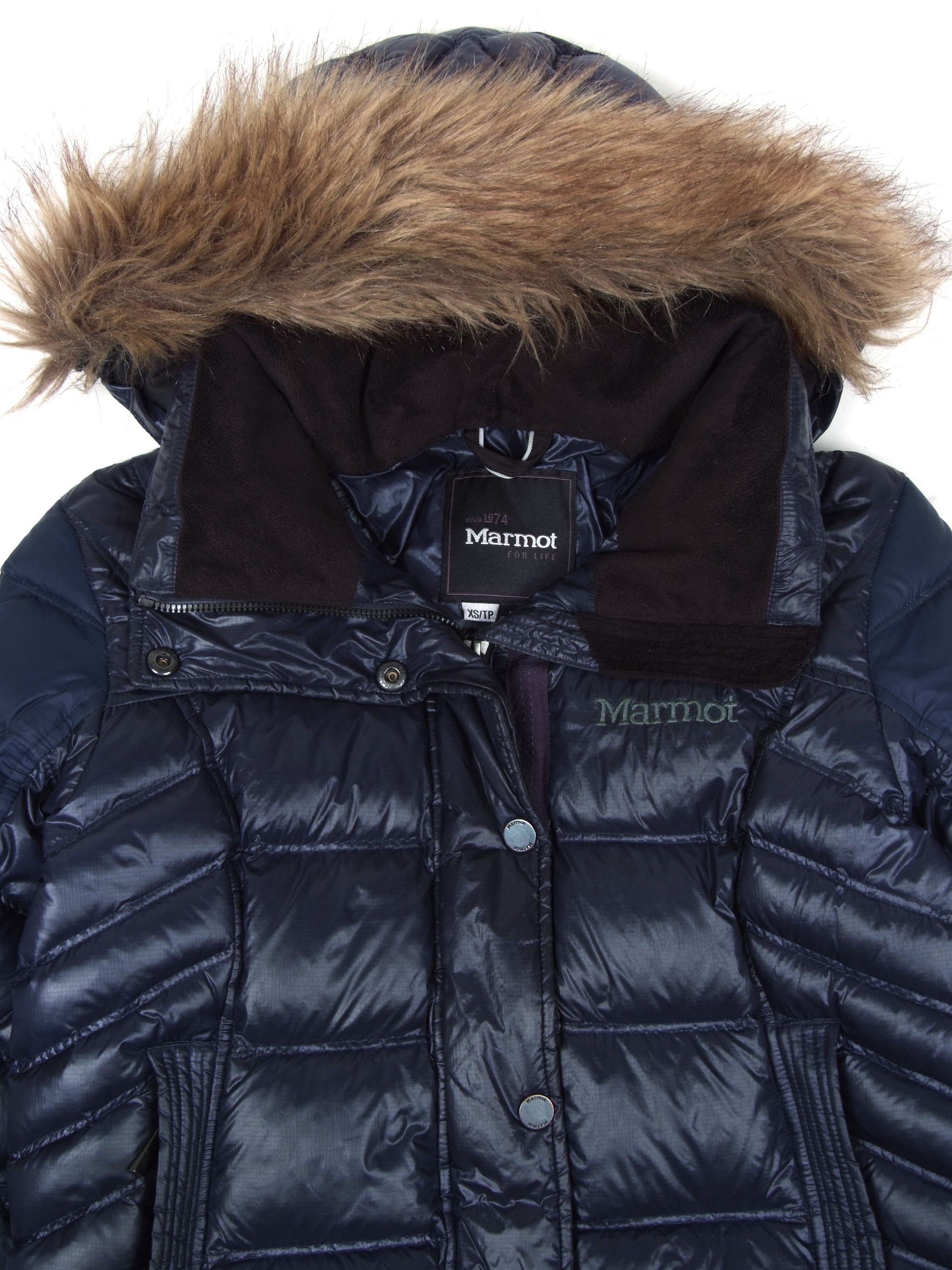 Marmot × The North Face MARMOT Alexie 700 Down Fill Down Puffer Hooded Jacket XS Size XS / US 0-2 / IT 36-38 - 4 Thumbnail