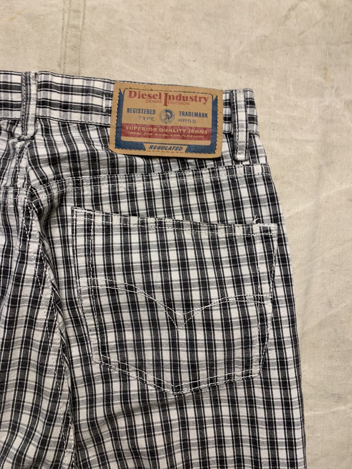 Diesel × Diesel Black Gold Vintage Diesel Y2K Stripped Pants Size US 30 / EU 46 - 8 Thumbnail