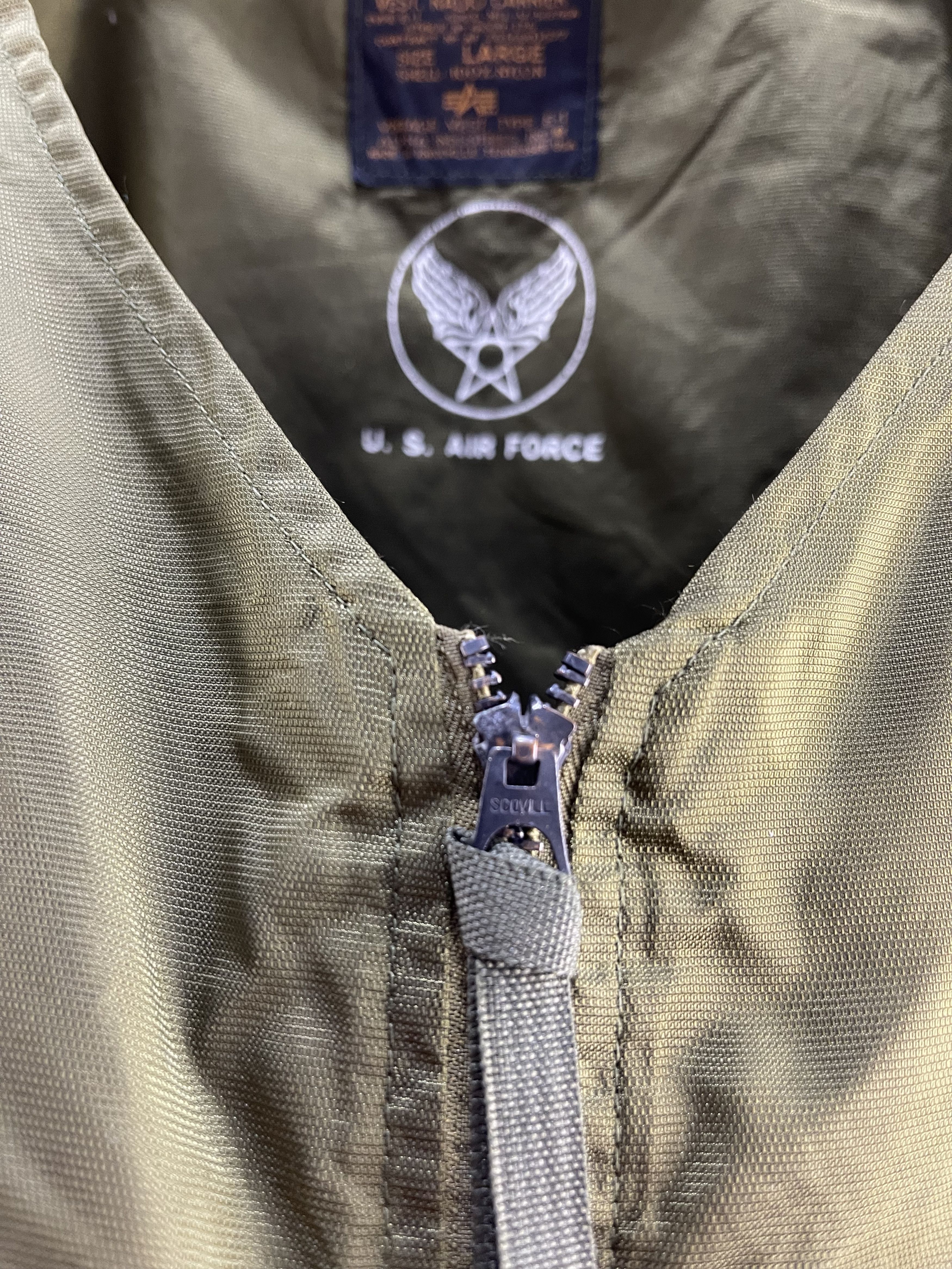 Alpha Industries U.S Air Force Alpha Industries Vest Radio Carrier Military Size L / US 10 / IT 46 - 10 Thumbnail