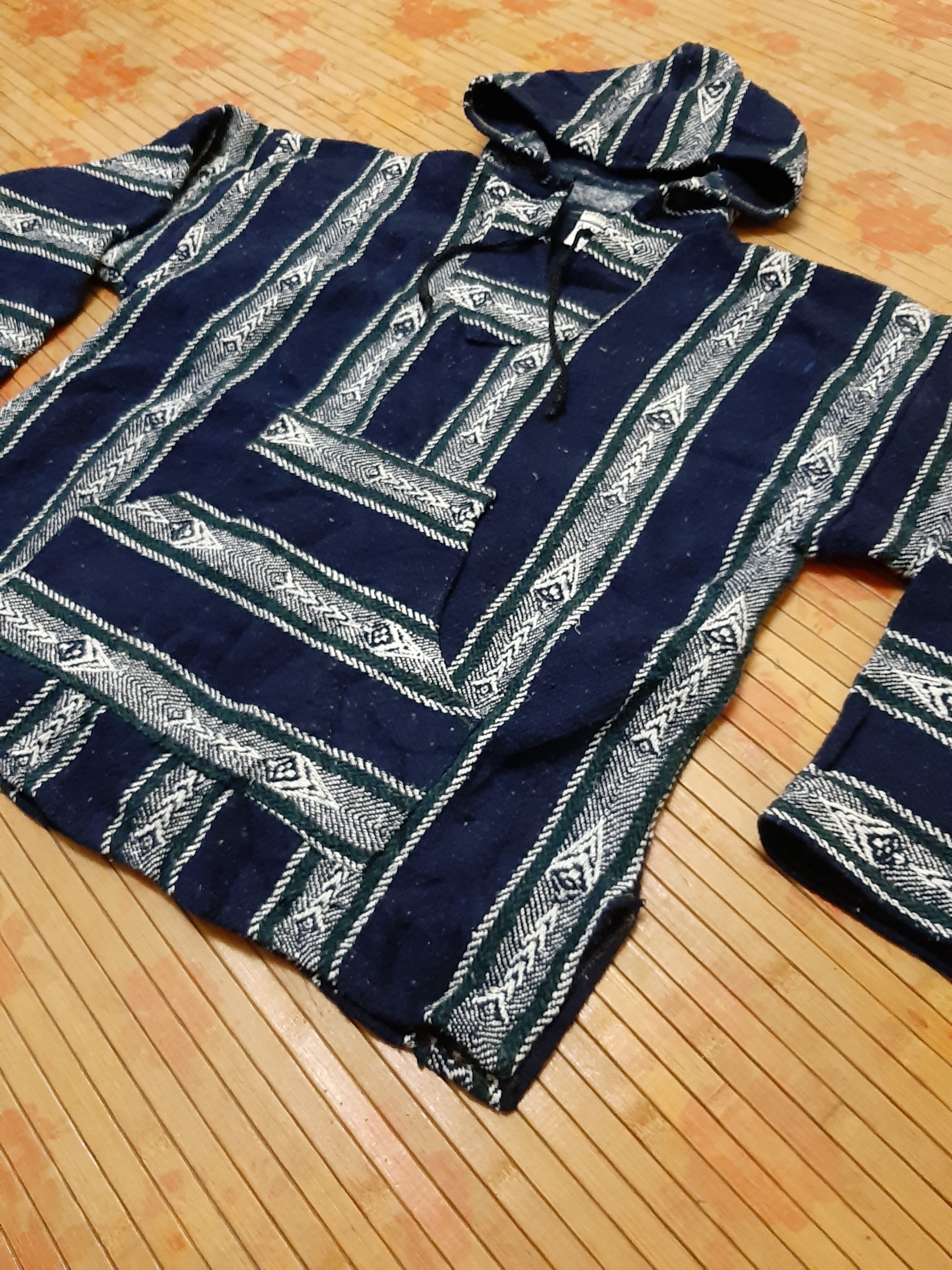 Vintage Ailed Indigo Pullover Hoodie Jacket Like Kapital Size US M / EU 48-50 / 2 - 1 Thumbnail