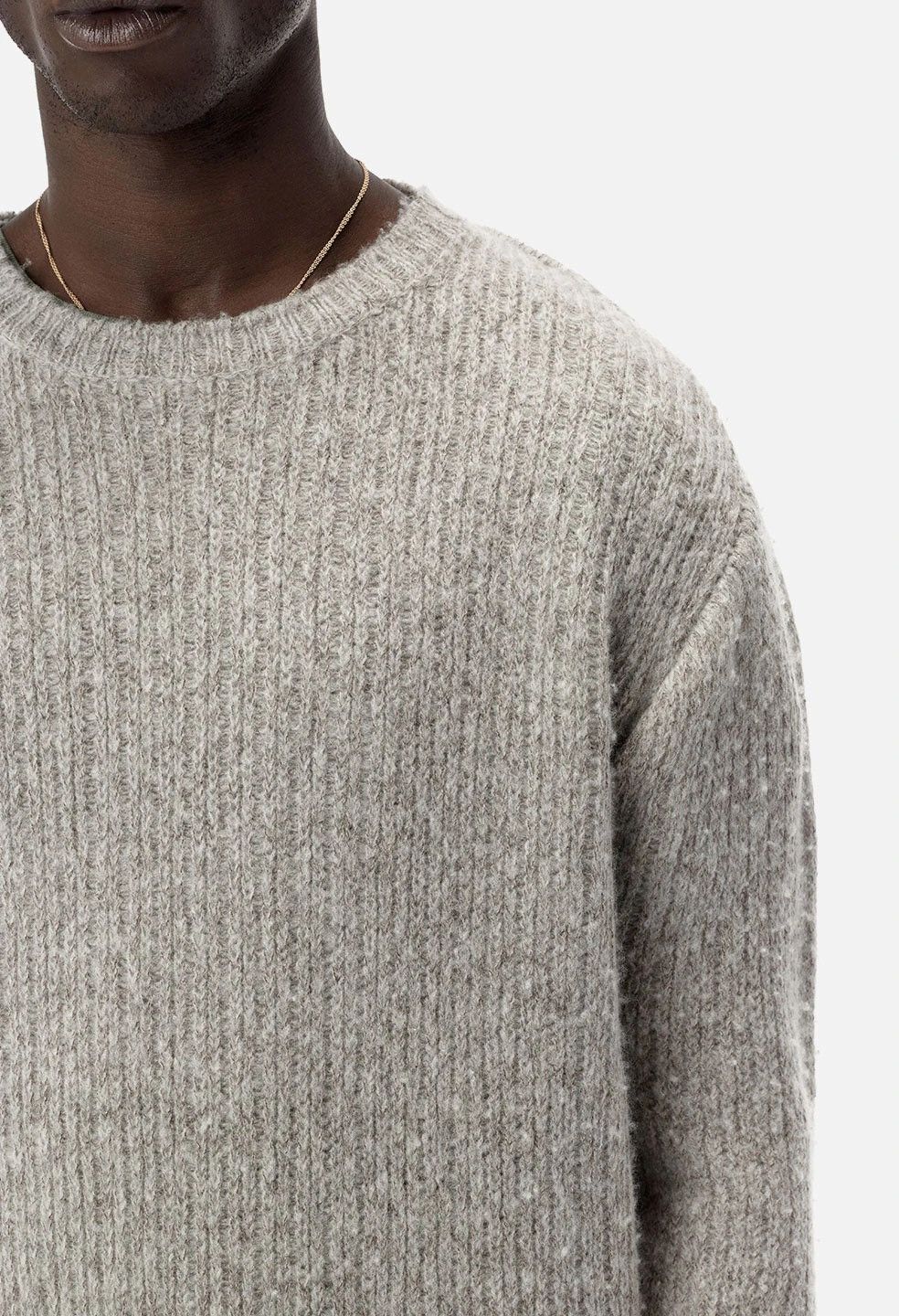John Elliott Foggy Wool Cashmere Sweater v1 l Linen Size US S / EU 44-46 / 1 - 11 Thumbnail