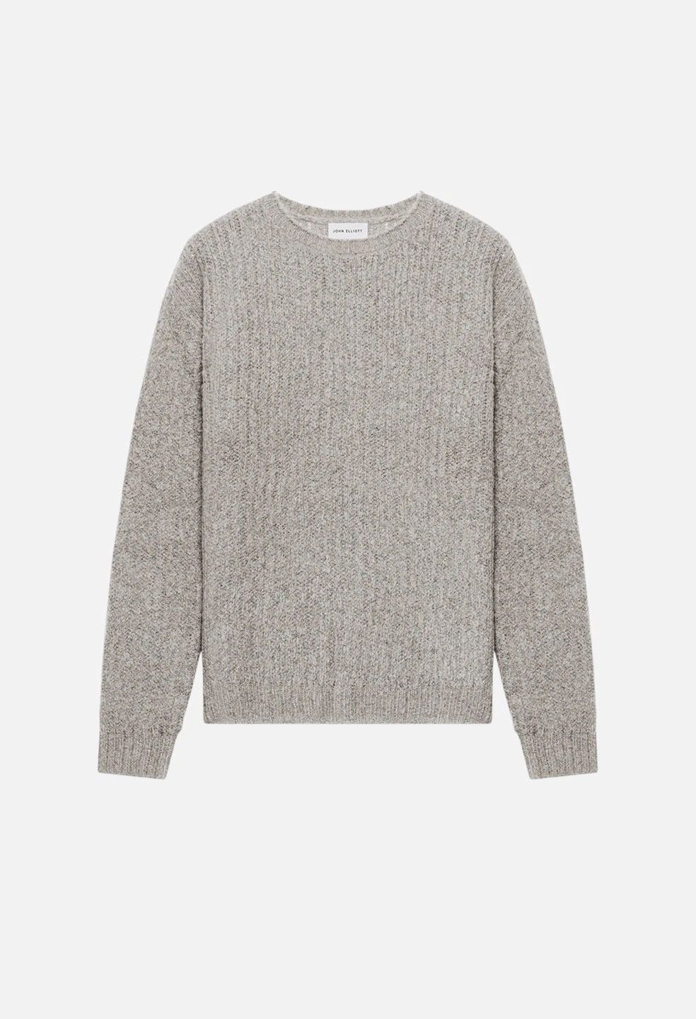 John Elliott Foggy Wool Cashmere Sweater v1 l Linen Size US S / EU 44-46 / 1 - 2 Thumbnail