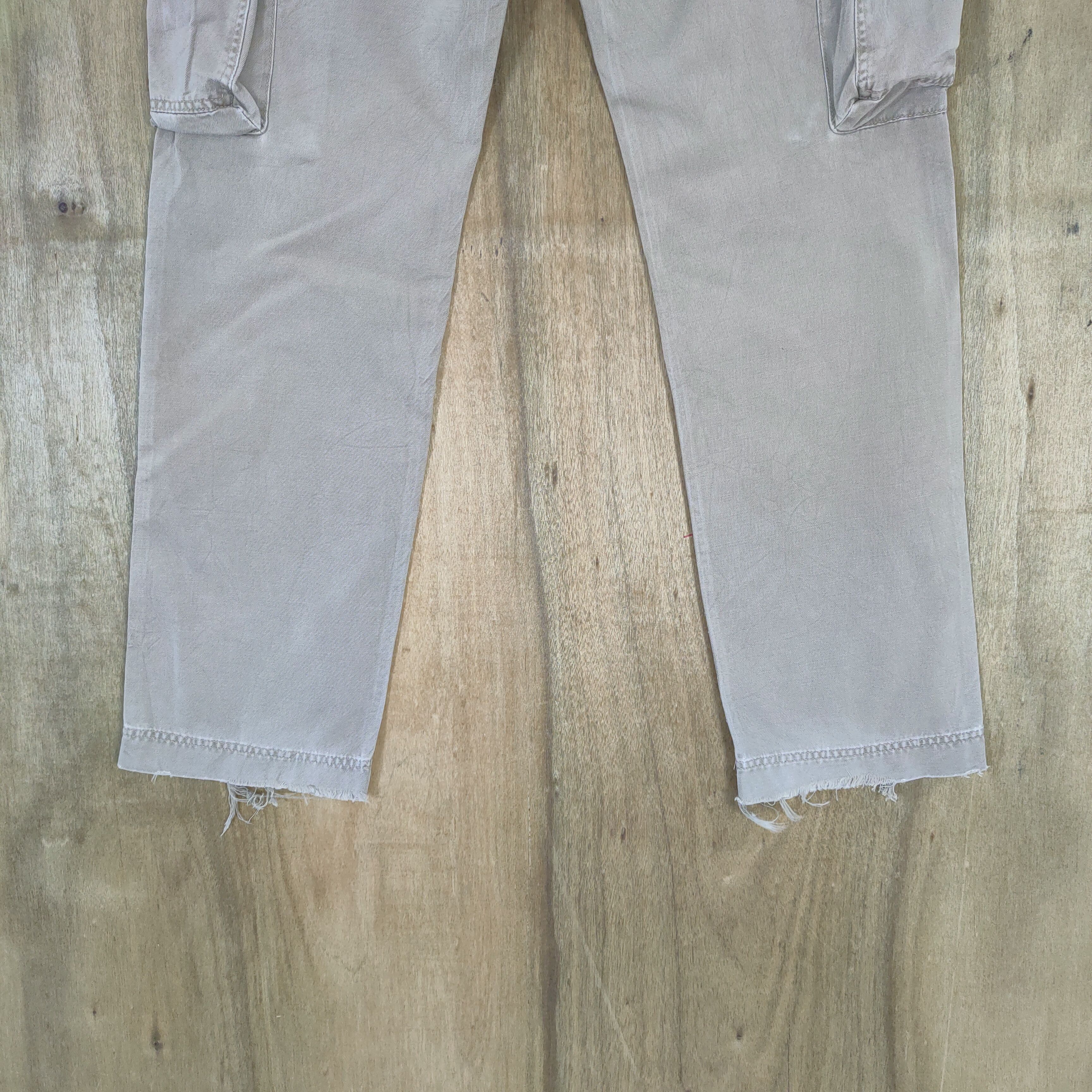 Japanese Brand VINTAGE ALPHA FADED CARGO PANTS Size US 30 / EU 46 - 10 Thumbnail