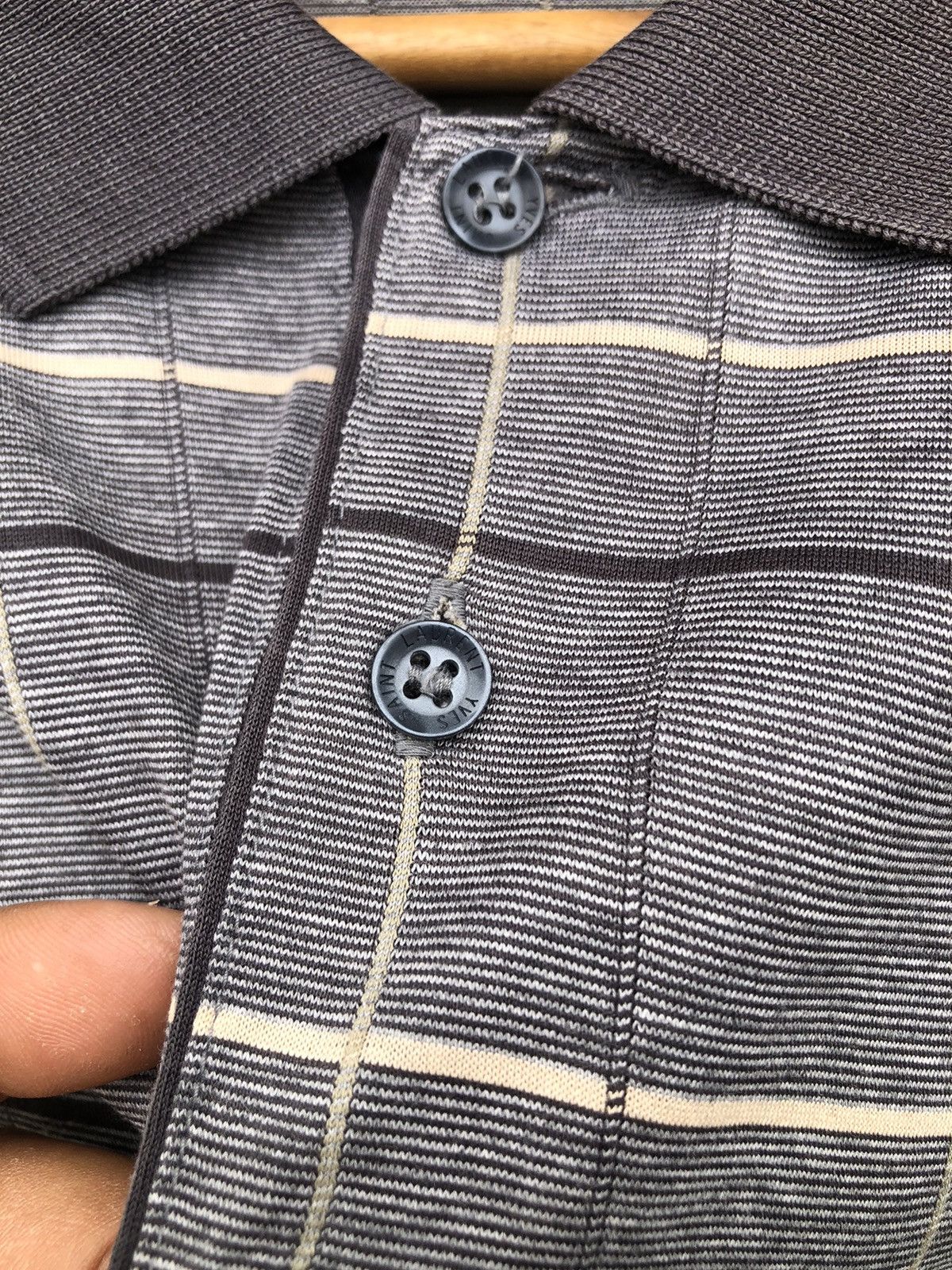 Vintage Last Drop🔥Rare🔥Vintage Ysl Pour Homme Long Sleve Polo Shirt Size US XL / EU 56 / 4 - 6 Thumbnail