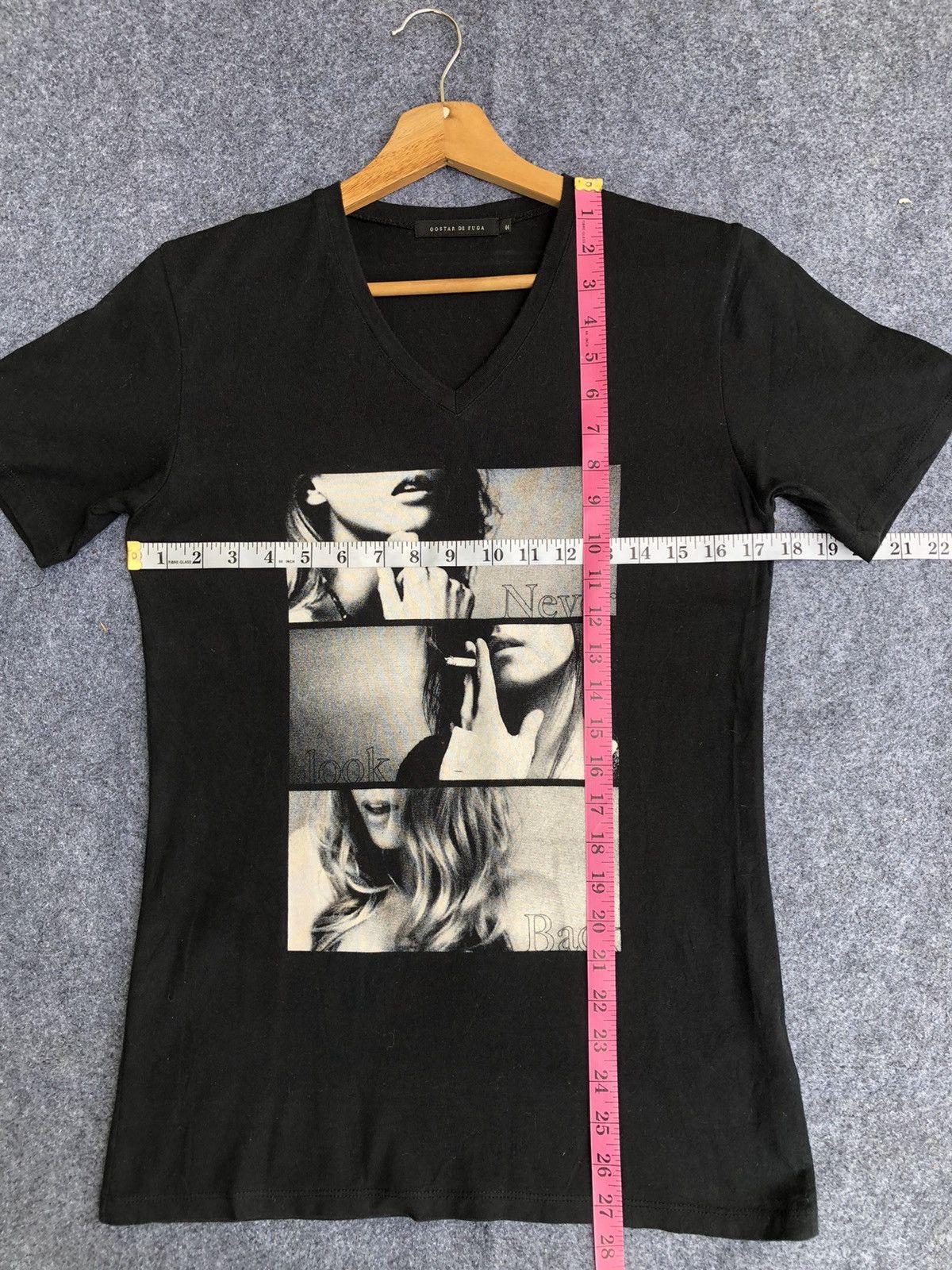 GOSTAR DE FUGA Last Drop🔥Rare🔥Japanese Gostar De Fuga V Neck T Shirt Size US S / EU 44-46 / 1 - 10 Thumbnail