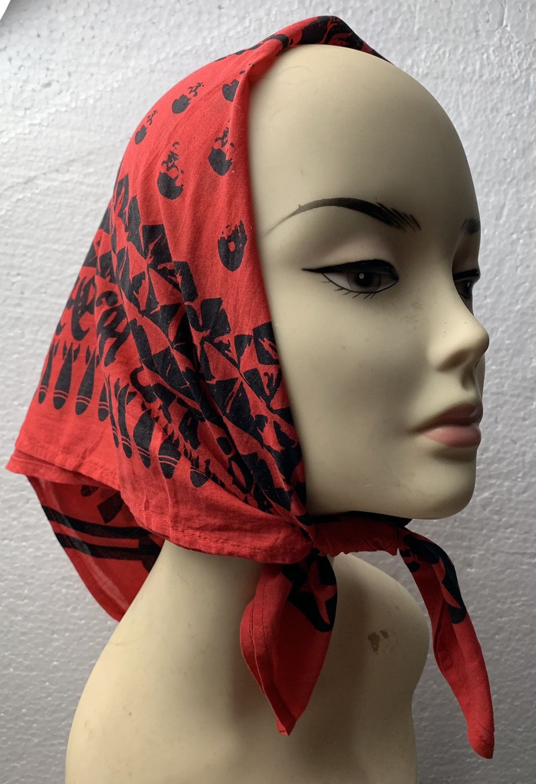 Other Combat Rock Skull Pocketsquares Handkerchief Size ONE SIZE - 1 Thumbnail