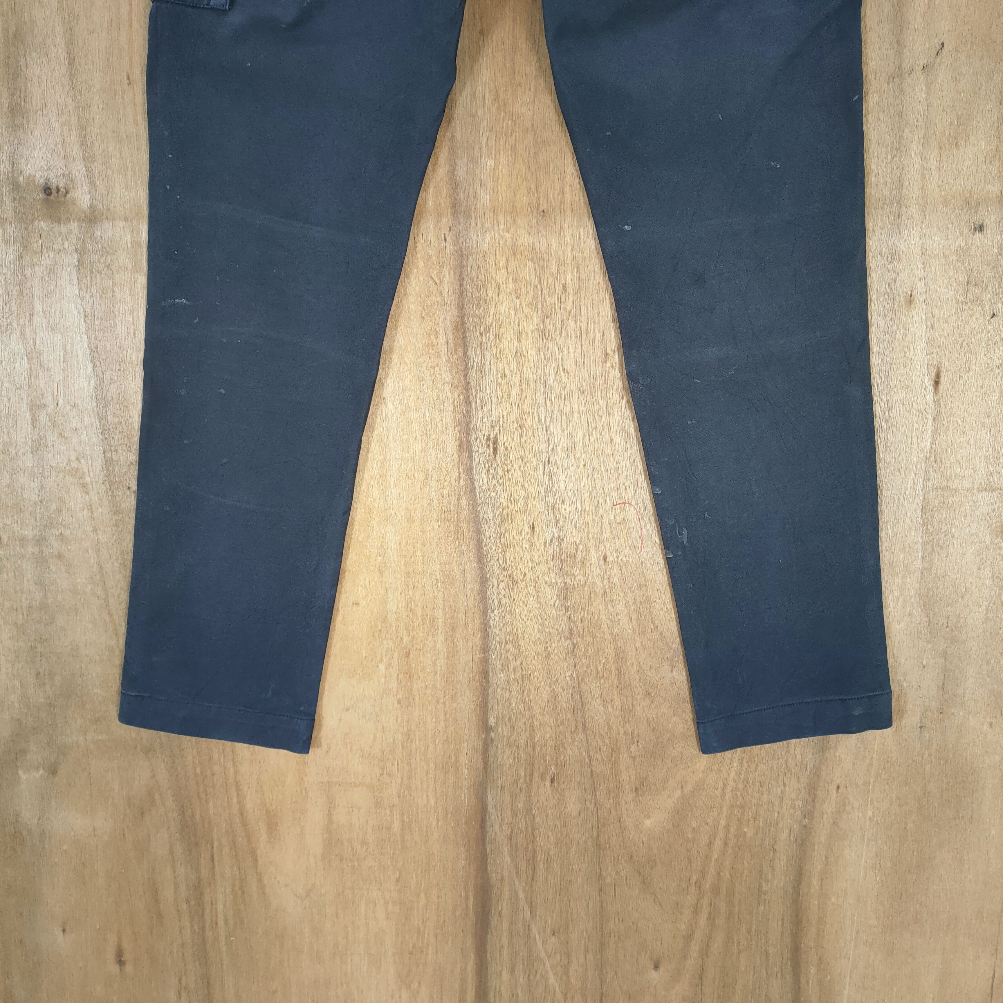 Japanese Brand IZ FRONTIER WORKWEAR SKINNY CARGO PANTS Size US 34 / EU 50 - 11 Thumbnail