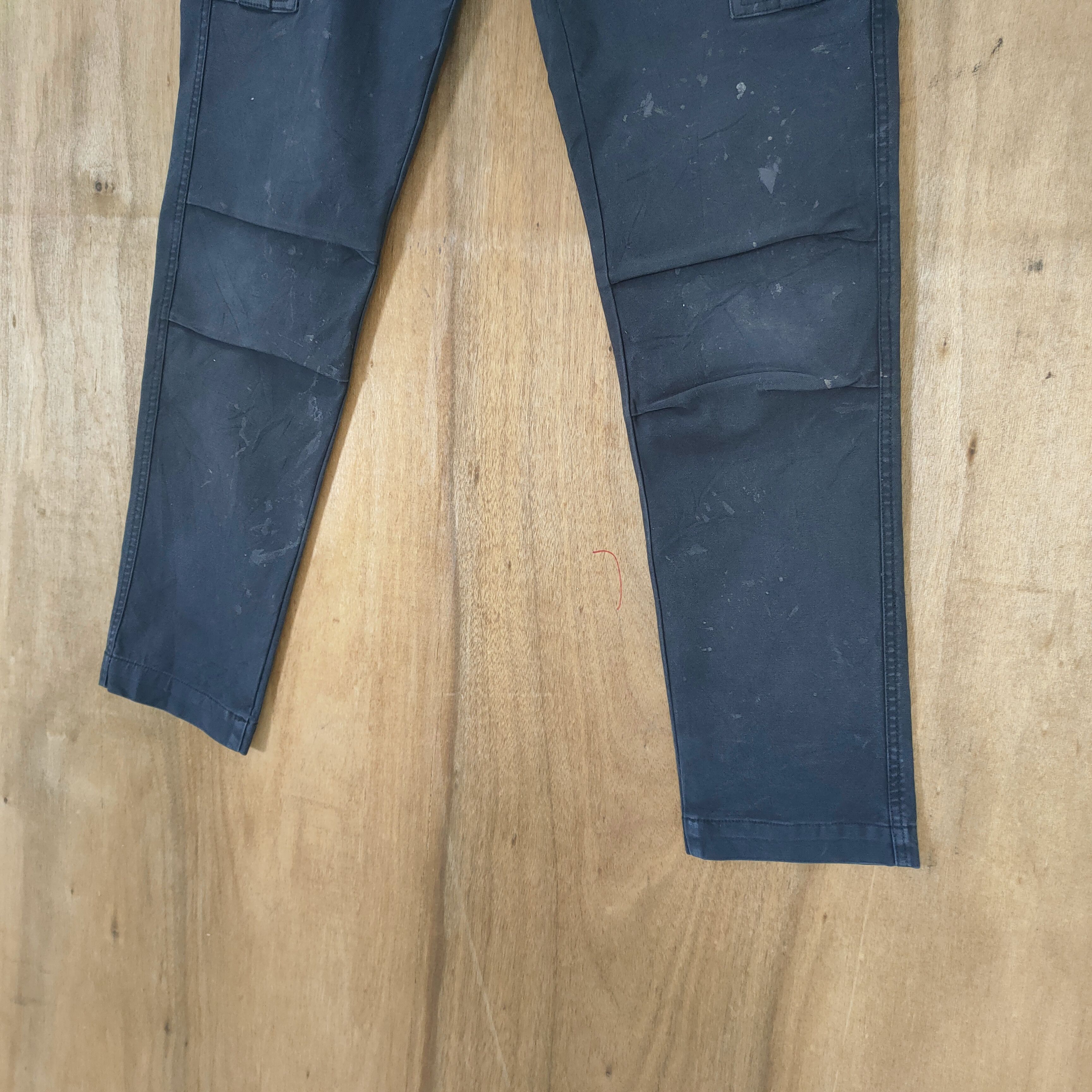 Japanese Brand IZ FRONTIER WORKWEAR SKINNY CARGO PANTS Size US 34 / EU 50 - 6 Thumbnail