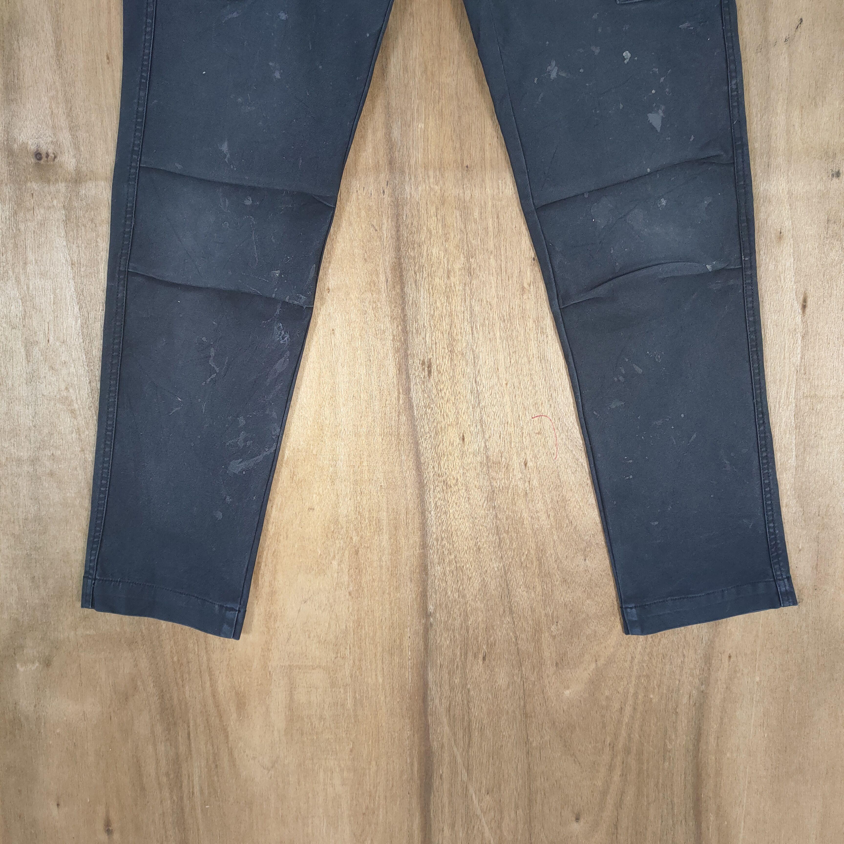 Japanese Brand IZ FRONTIER WORKWEAR SKINNY CARGO PANTS Size US 34 / EU 50 - 4 Thumbnail