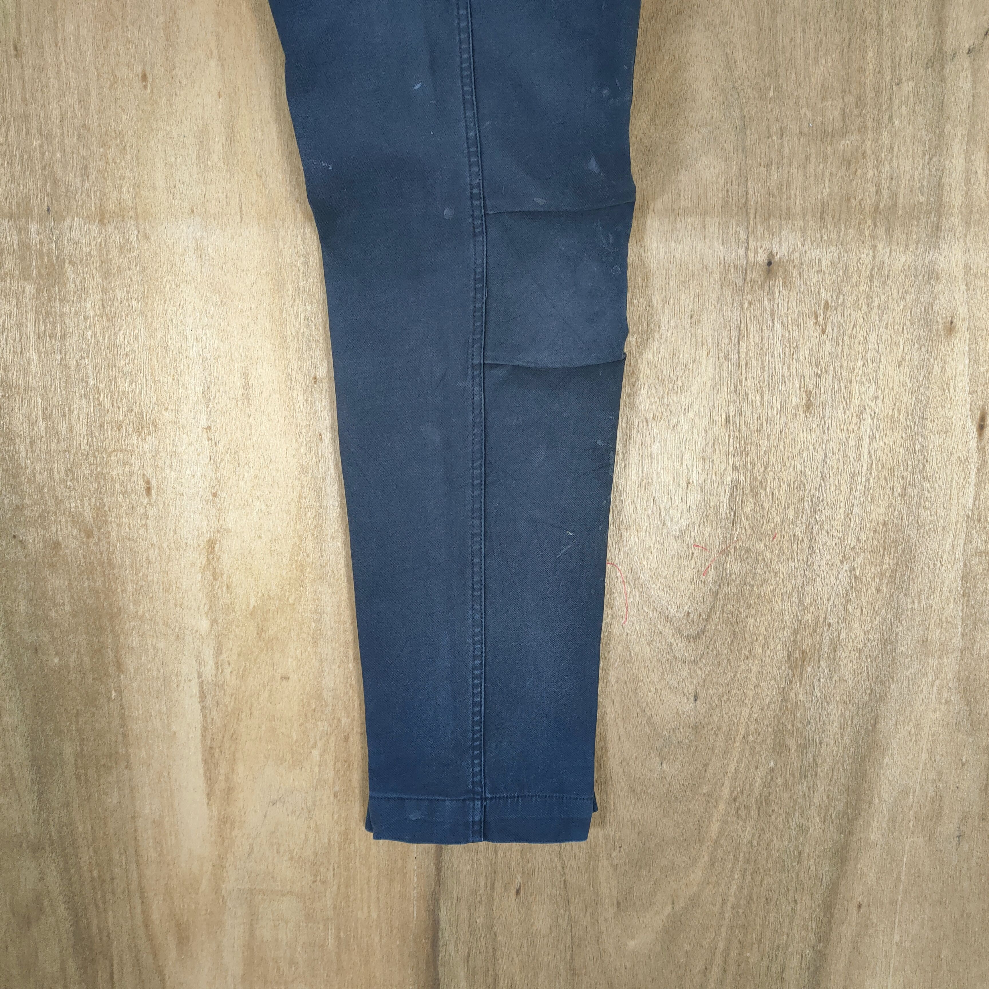 Japanese Brand IZ FRONTIER WORKWEAR SKINNY CARGO PANTS Size US 34 / EU 50 - 16 Thumbnail