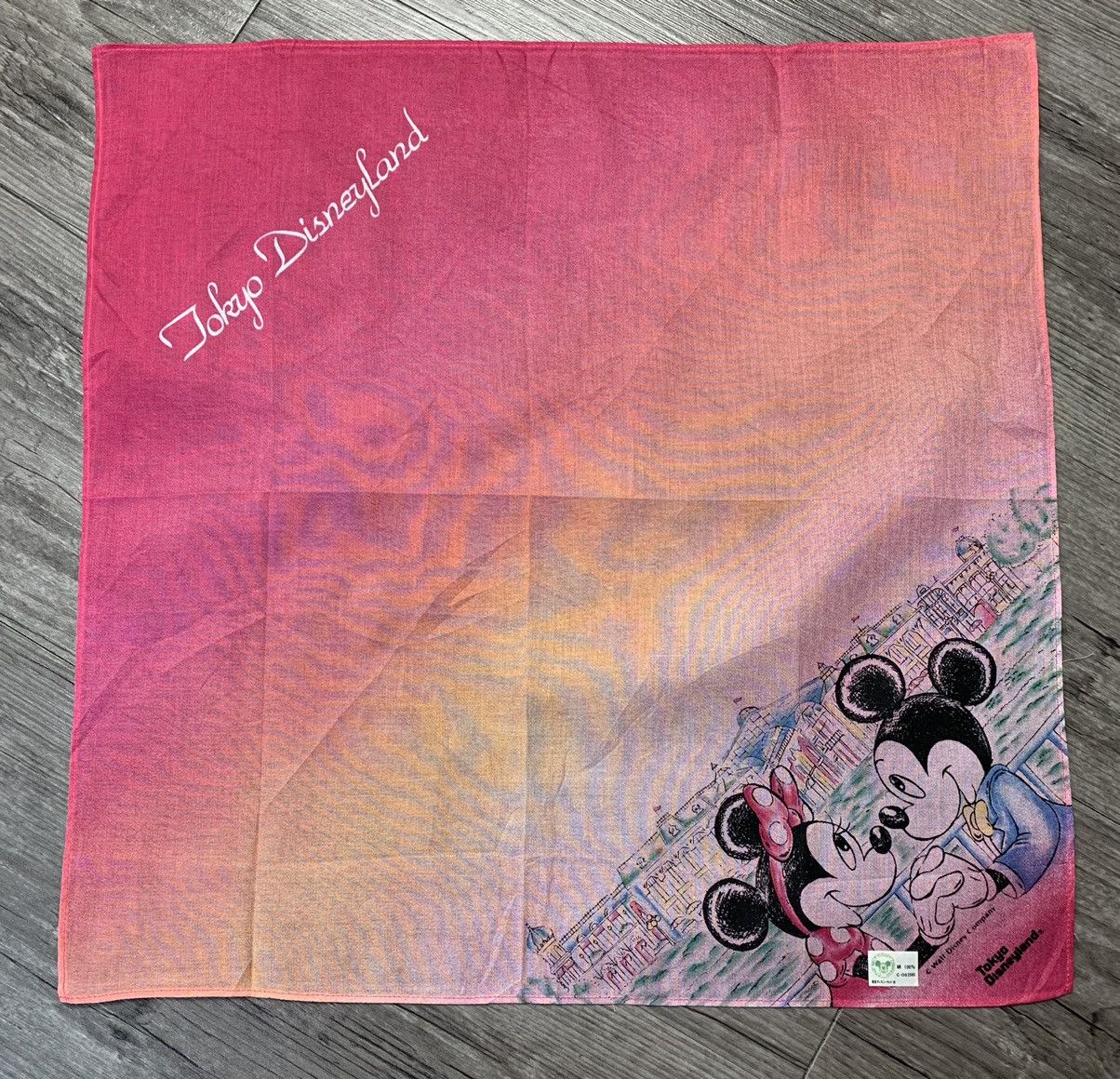 Disney Disney Mickey Handkerchief Neckerchief Pocketsquares Size ONE SIZE - 1 Thumbnail