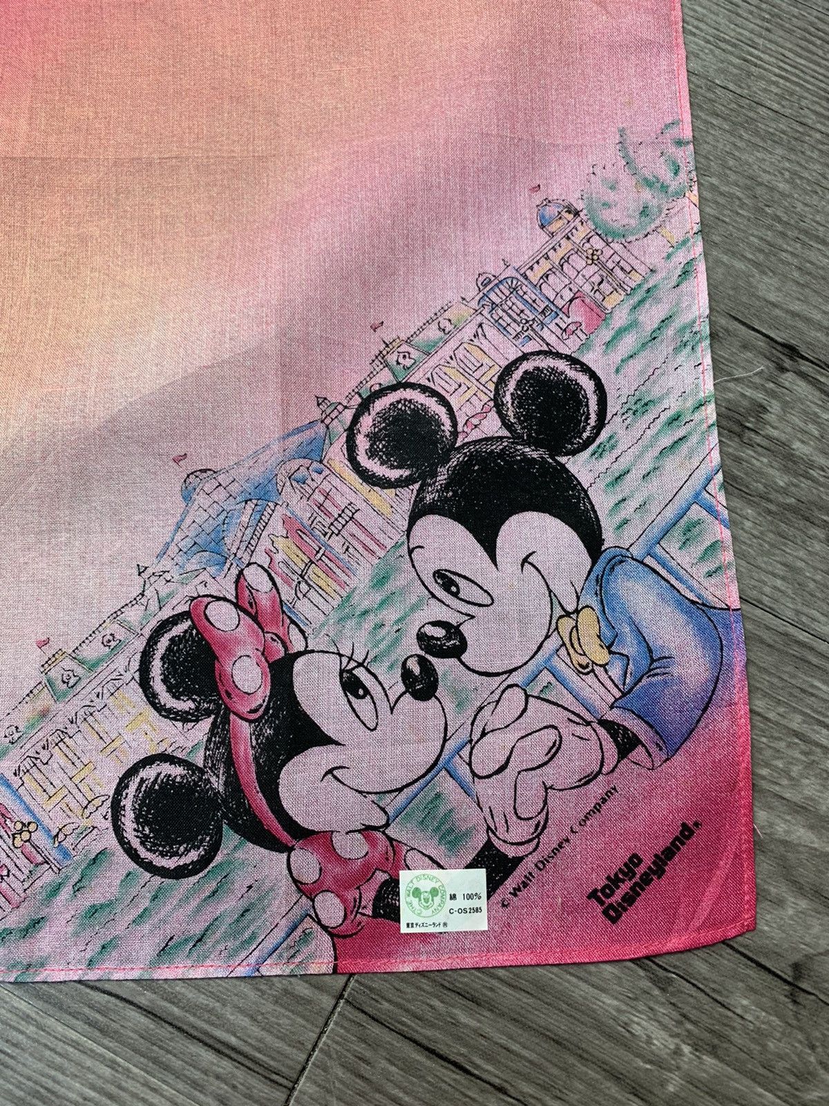 Disney Disney Mickey Handkerchief Neckerchief Pocketsquares Size ONE SIZE - 2 Thumbnail