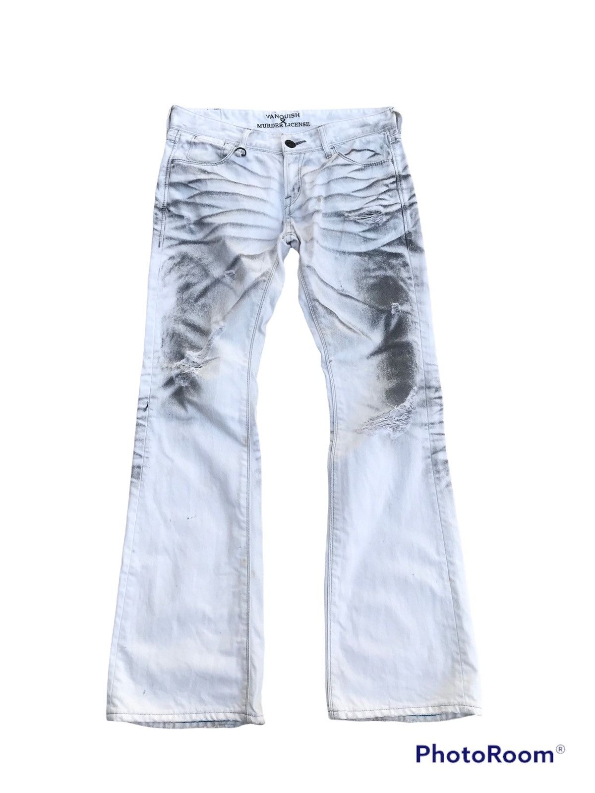 Vanquish x Murder License Distressed Denim