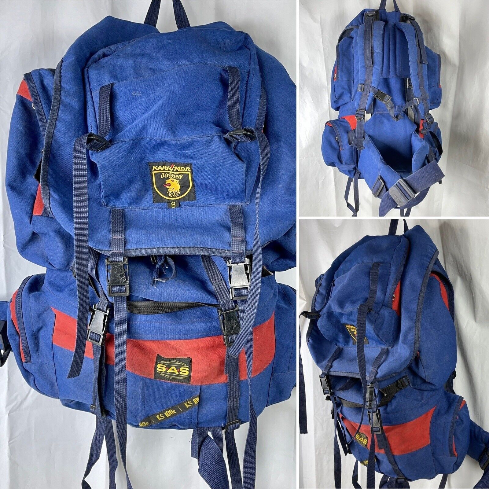 Karrimor Jaguar SAS 100e Vintage Backpack Rucksack Hiking La