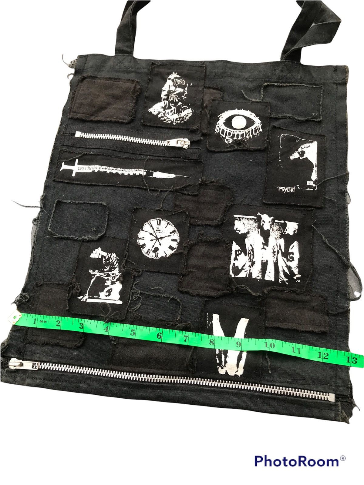 Japanese Brand × Seditionaries × Vintage Punk Patchwork Style Tote Bag Made in Japan Size ONE SIZE - 2 Thumbnail