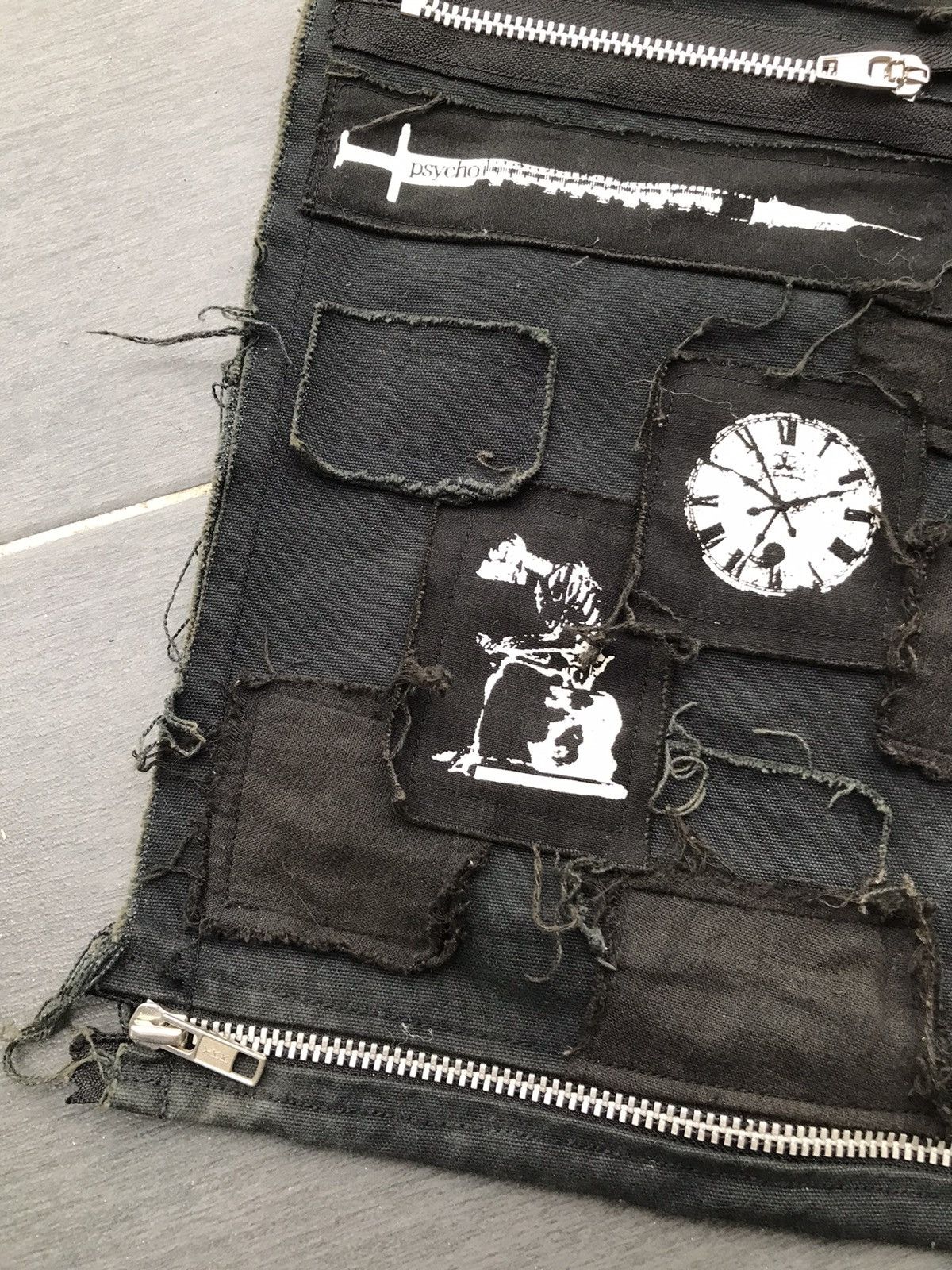 Japanese Brand × Seditionaries × Vintage Punk Patchwork Style Tote Bag Made in Japan Size ONE SIZE - 7 Thumbnail
