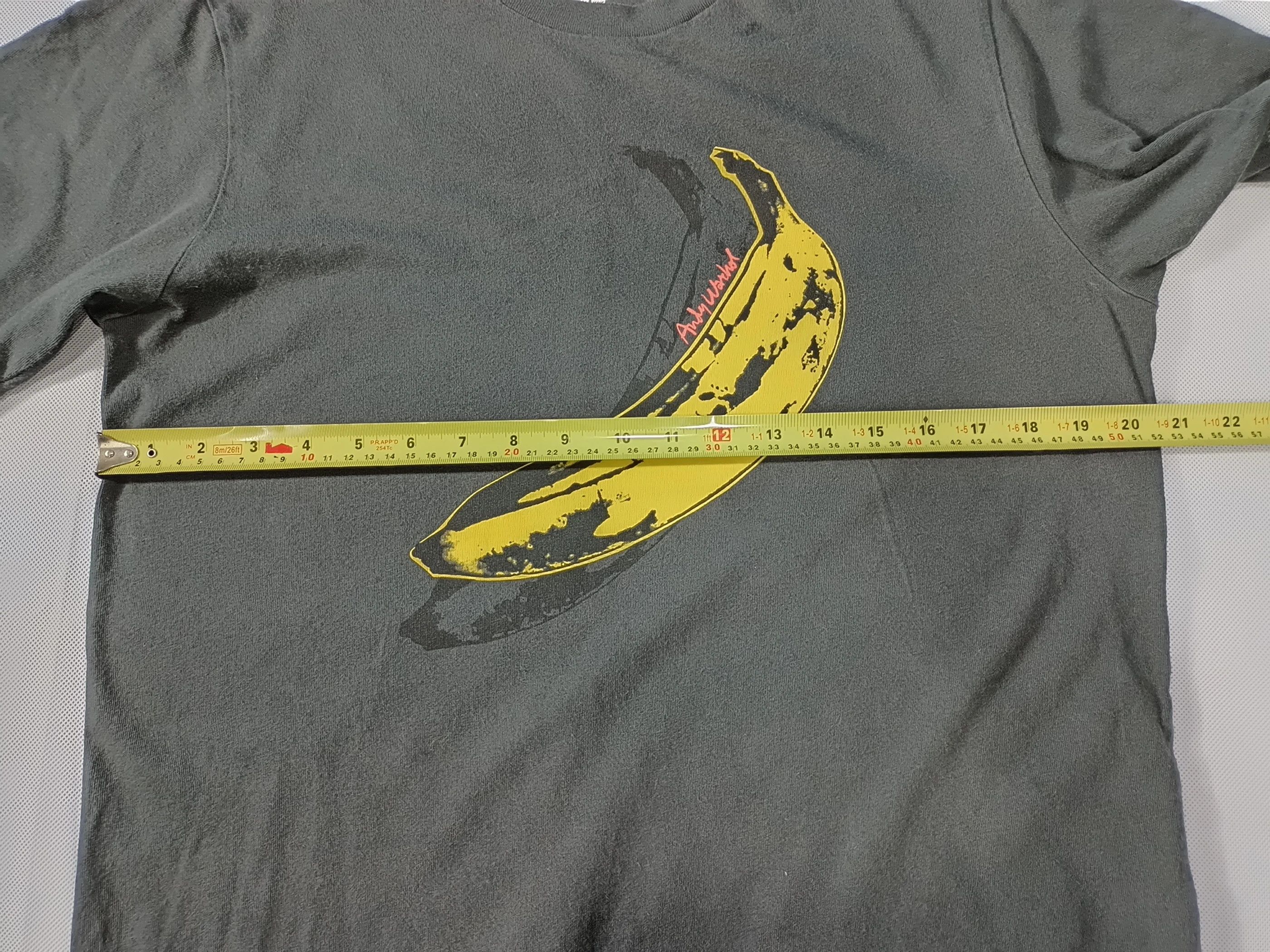 Andy Warhol × Japanese Brand Andy warhol banana big logo t-shirt hearing murakami Size US M / EU 48-50 / 2 - 4 Thumbnail
