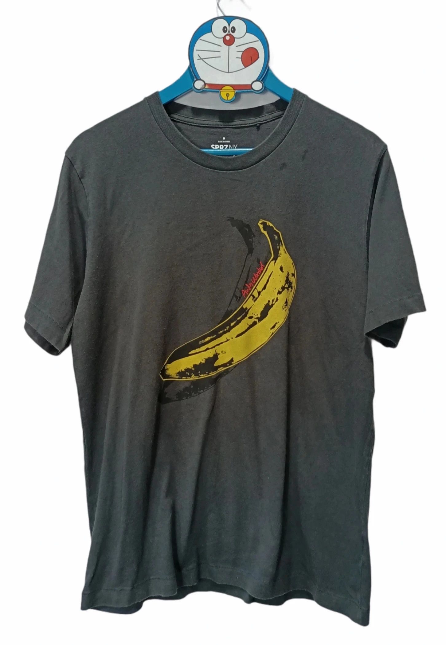 Andy Warhol × Japanese Brand Andy warhol banana big logo t-shirt hearing murakami Size US M / EU 48-50 / 2 - 2 Thumbnail