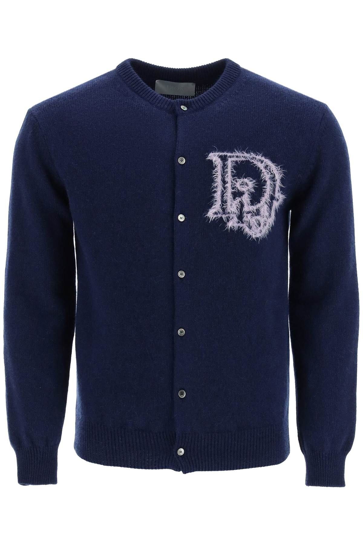 Dior SS23 Dior Cashmere & Mohair Slim-Fit Cardigan | Grailed