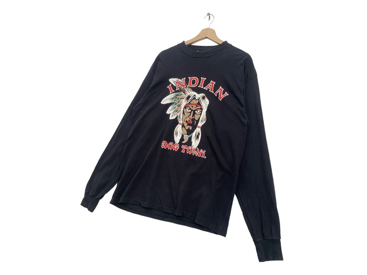 Dogtown × Vintage Vintage Indian Dog Town Skateboard Longsleeves T-shirt Size US L / EU 52-54 / 3 - 2 Thumbnail