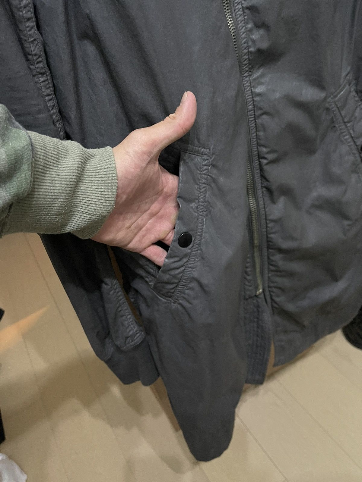 Rick Owens Rick Owens DRKSHDW long bomber jacket szS Size US S / EU 44-46 / 1 - 4 Thumbnail