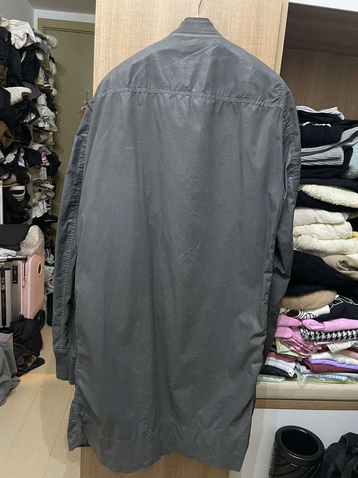 Rick Owens Rick Owens DRKSHDW long bomber jacket szS Size US S / EU 44-46 / 1 - 2 Thumbnail