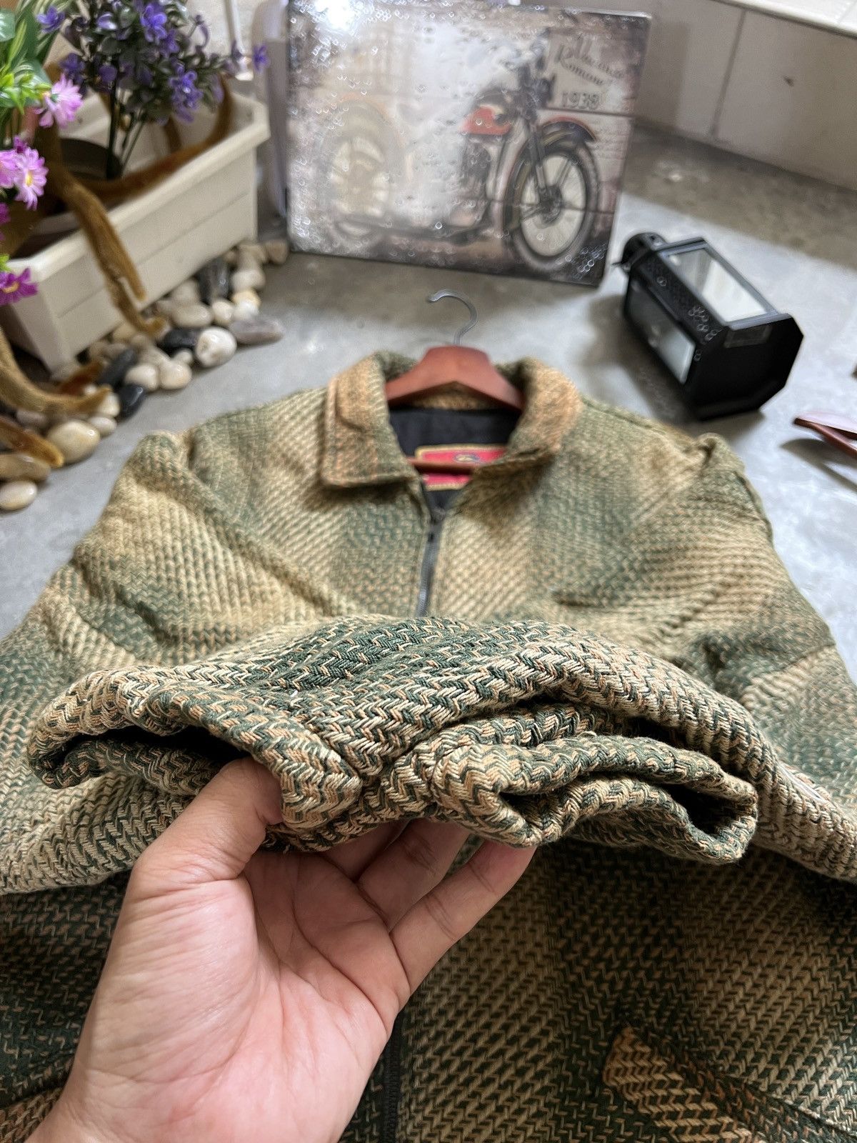 Quiksilver × Vintage Steals 🏴‍☠️ Quiksilver Salt Water Knit Bomber Style Jacket Size US L / EU 52-54 / 3 - 10 Thumbnail