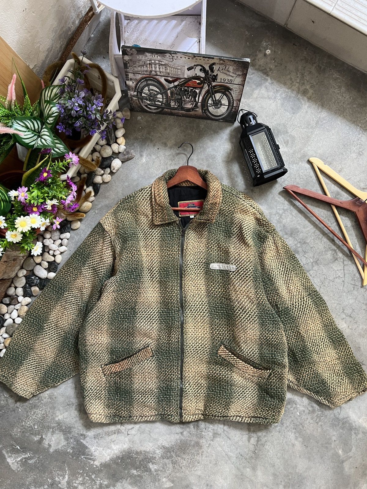 Quiksilver × Vintage Steals 🏴‍☠️ Quiksilver Salt Water Knit Bomber Style Jacket Size US L / EU 52-54 / 3 - 1 Thumbnail