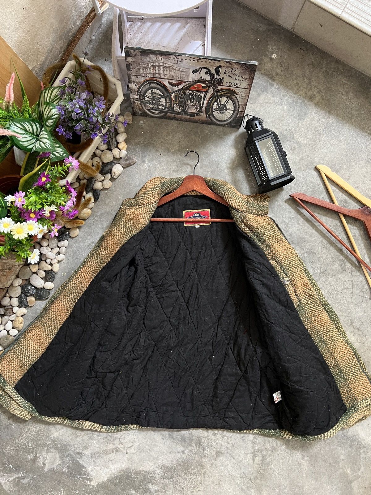Quiksilver × Vintage Steals 🏴‍☠️ Quiksilver Salt Water Knit Bomber Style Jacket Size US L / EU 52-54 / 3 - 11 Thumbnail