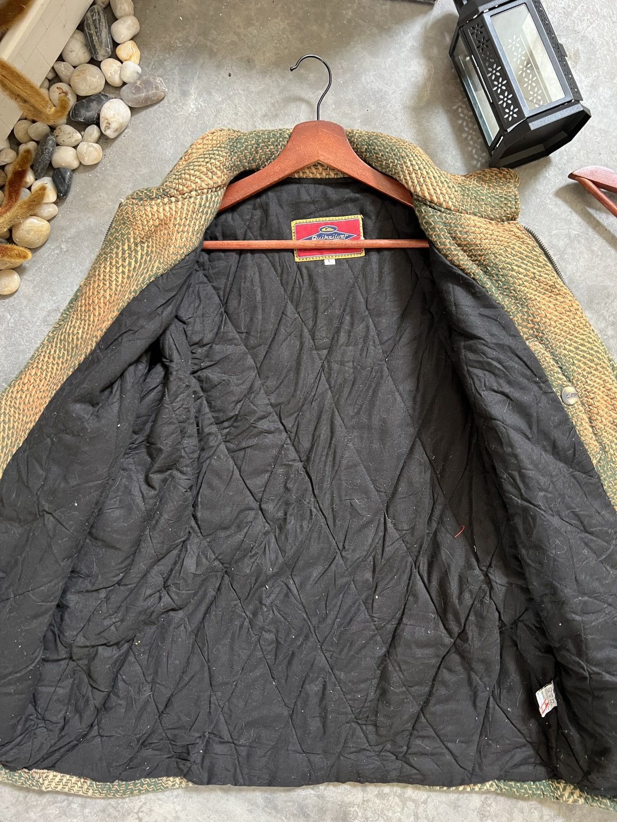 Quiksilver × Vintage Steals 🏴‍☠️ Quiksilver Salt Water Knit Bomber Style Jacket Size US L / EU 52-54 / 3 - 12 Thumbnail
