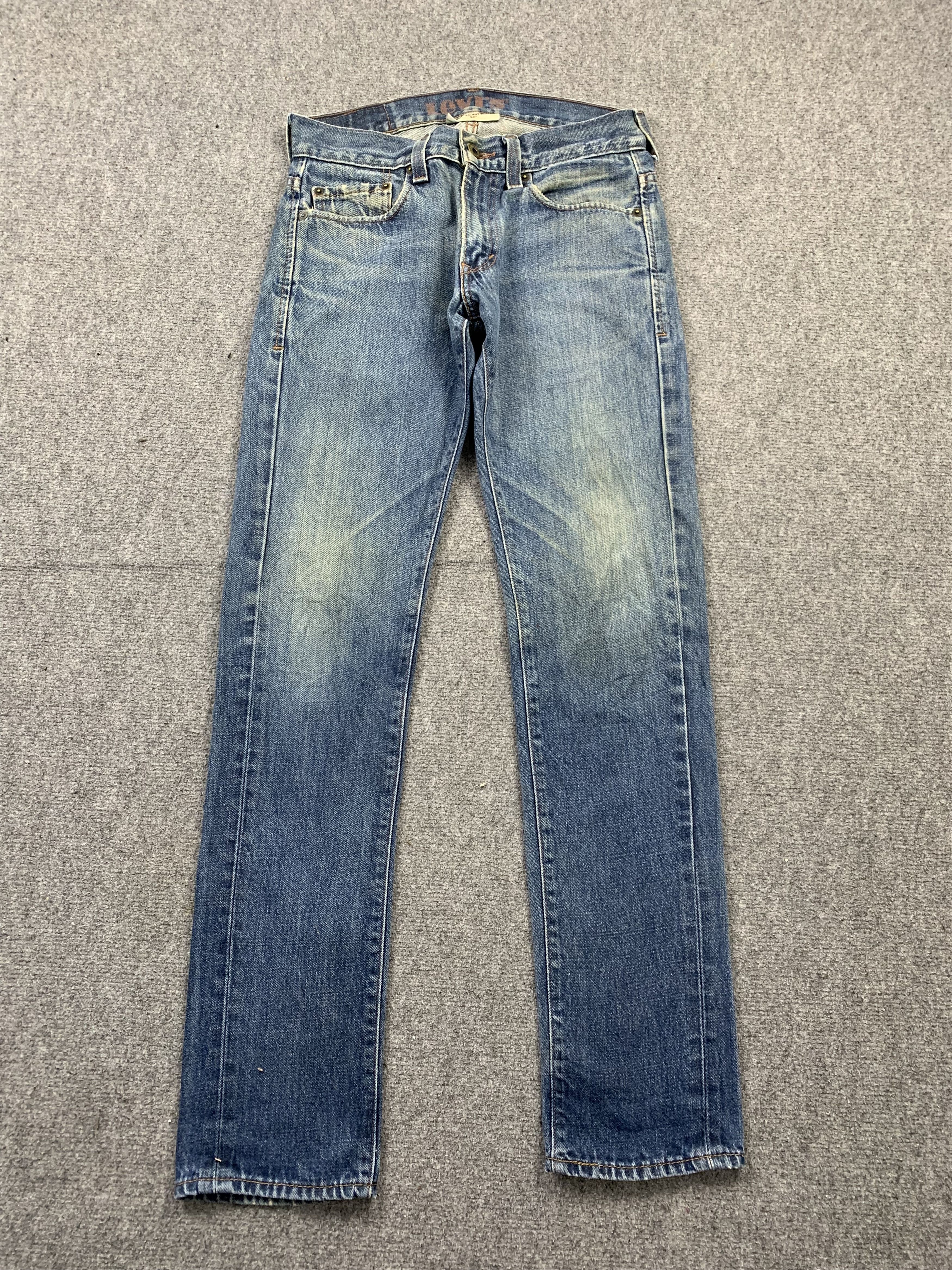 Levi's Vintage Levis 511 Faded Blue Jeans DP2177 Size US 29 - 1 Thumbnail