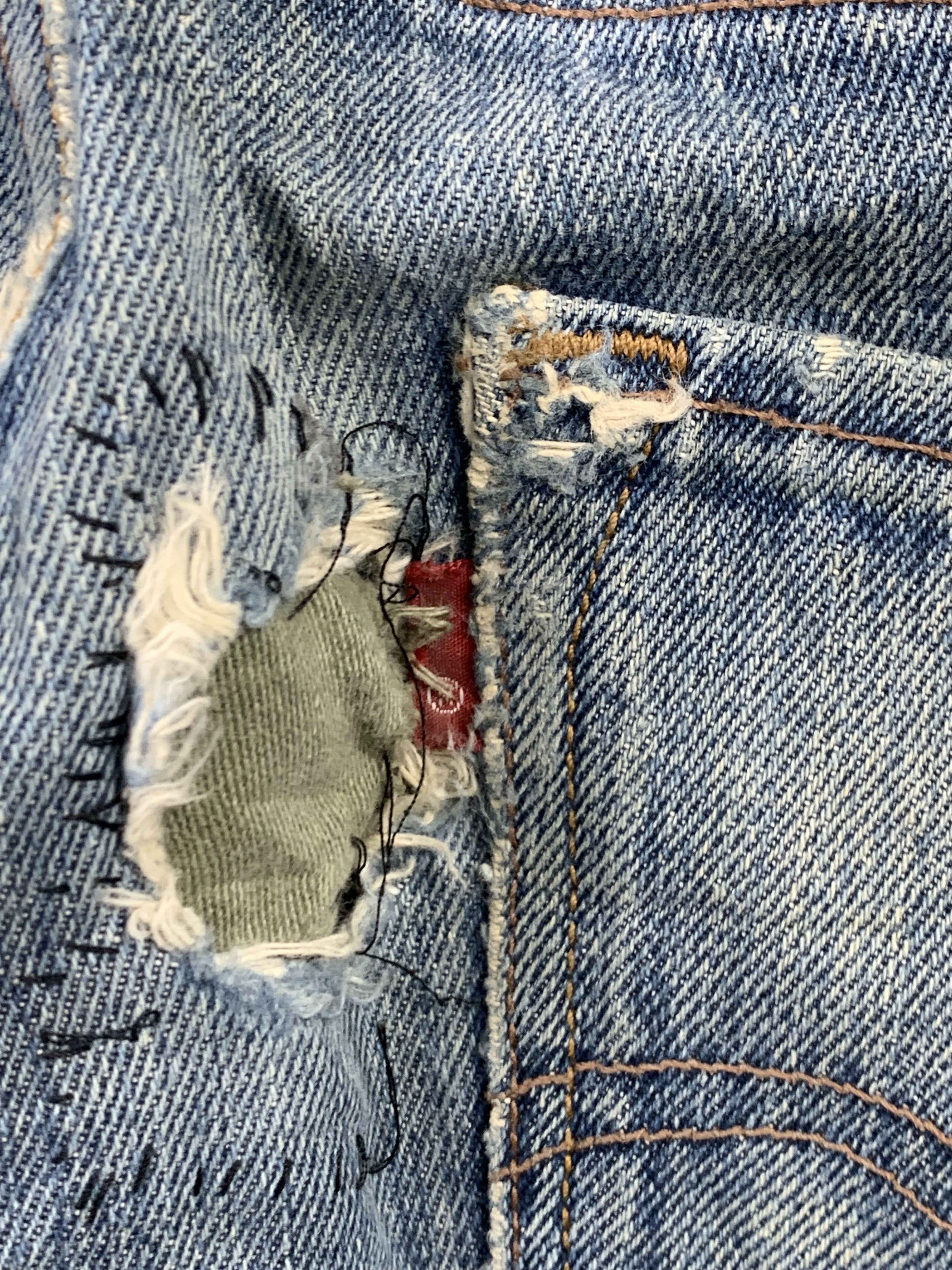 Levi's Vintage Levis 511 Faded Blue Jeans DP2177 Size US 29 - 5 Thumbnail