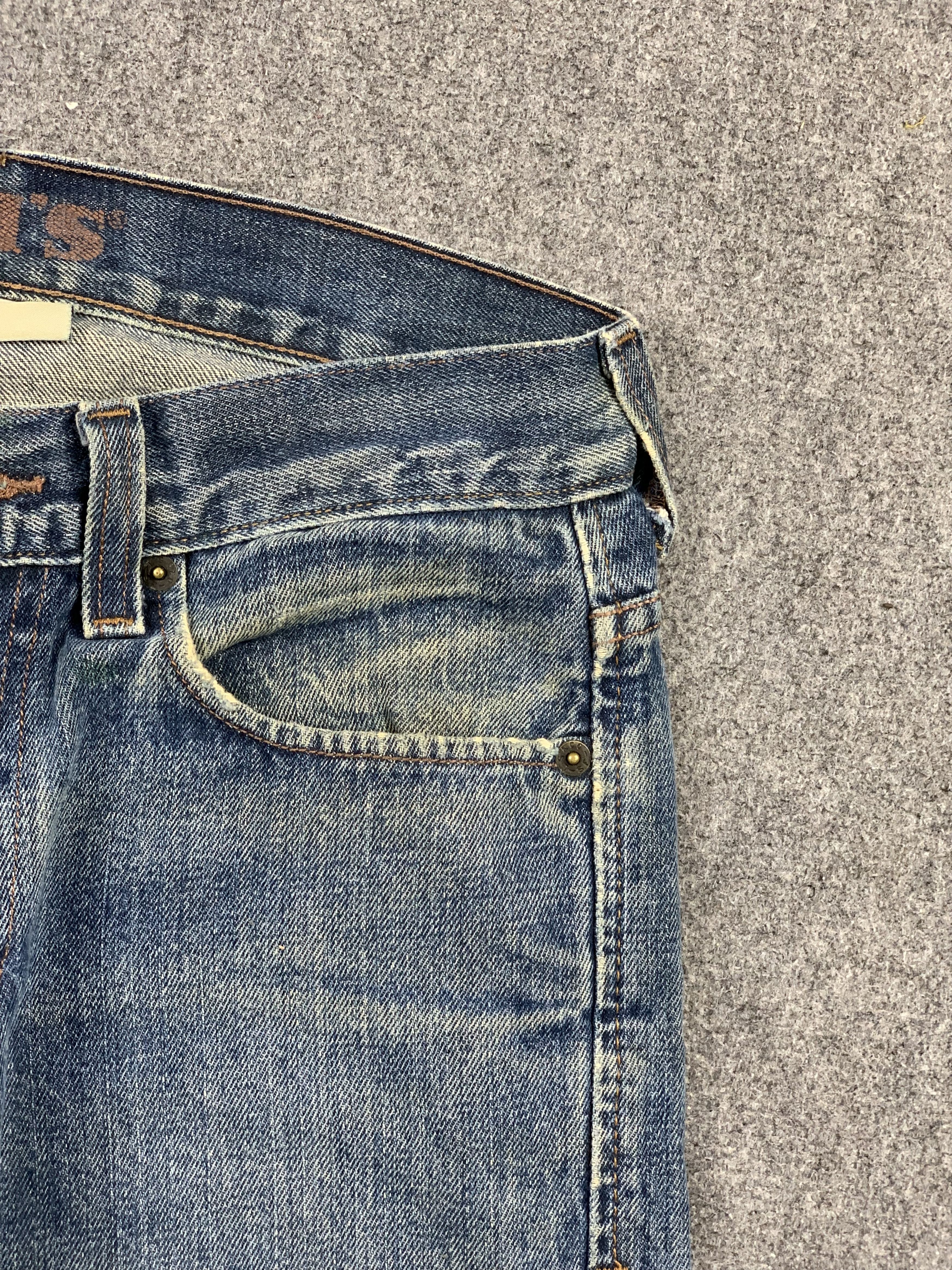 Levi's Vintage Levis 511 Faded Blue Jeans DP2177 Size US 29 - 8 Thumbnail