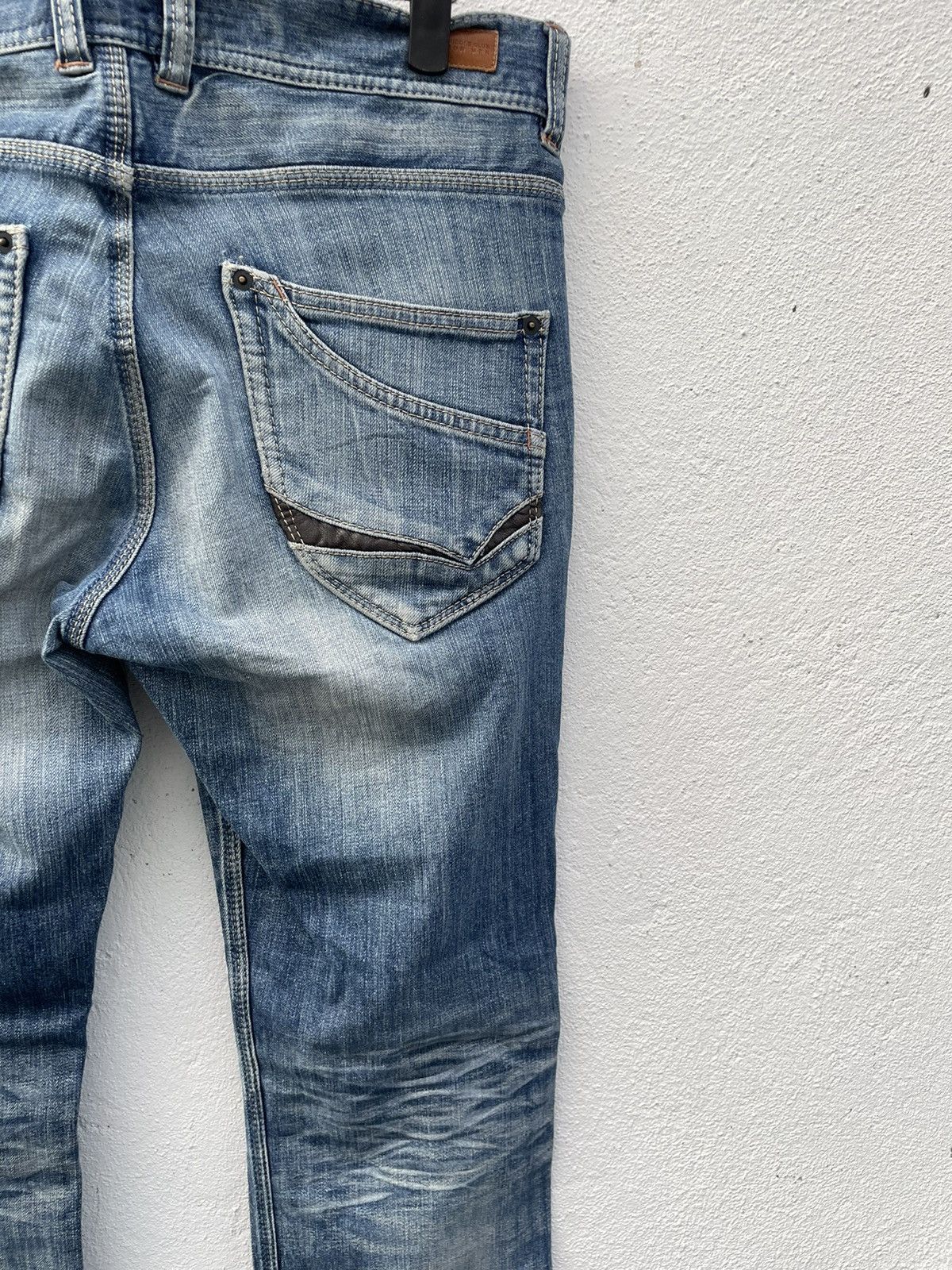 Japanese Brand × Matsuda NICOLE CLUB FOR MEN Rips Distressed Denim Size US 34 / EU 50 - 7 Thumbnail