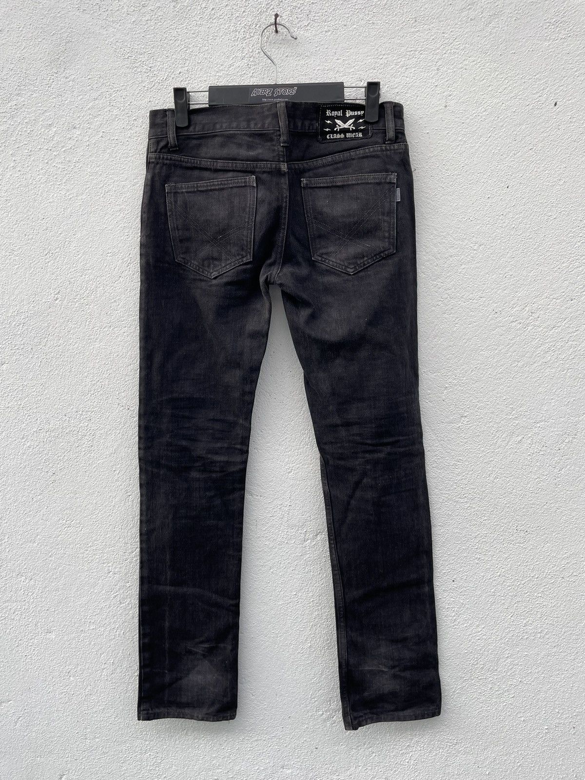 If Six Was Nine × Japanese Brand ROYAL PUSSY Slim Fits Denim Made In Japan Size US 31 - 7 Thumbnail