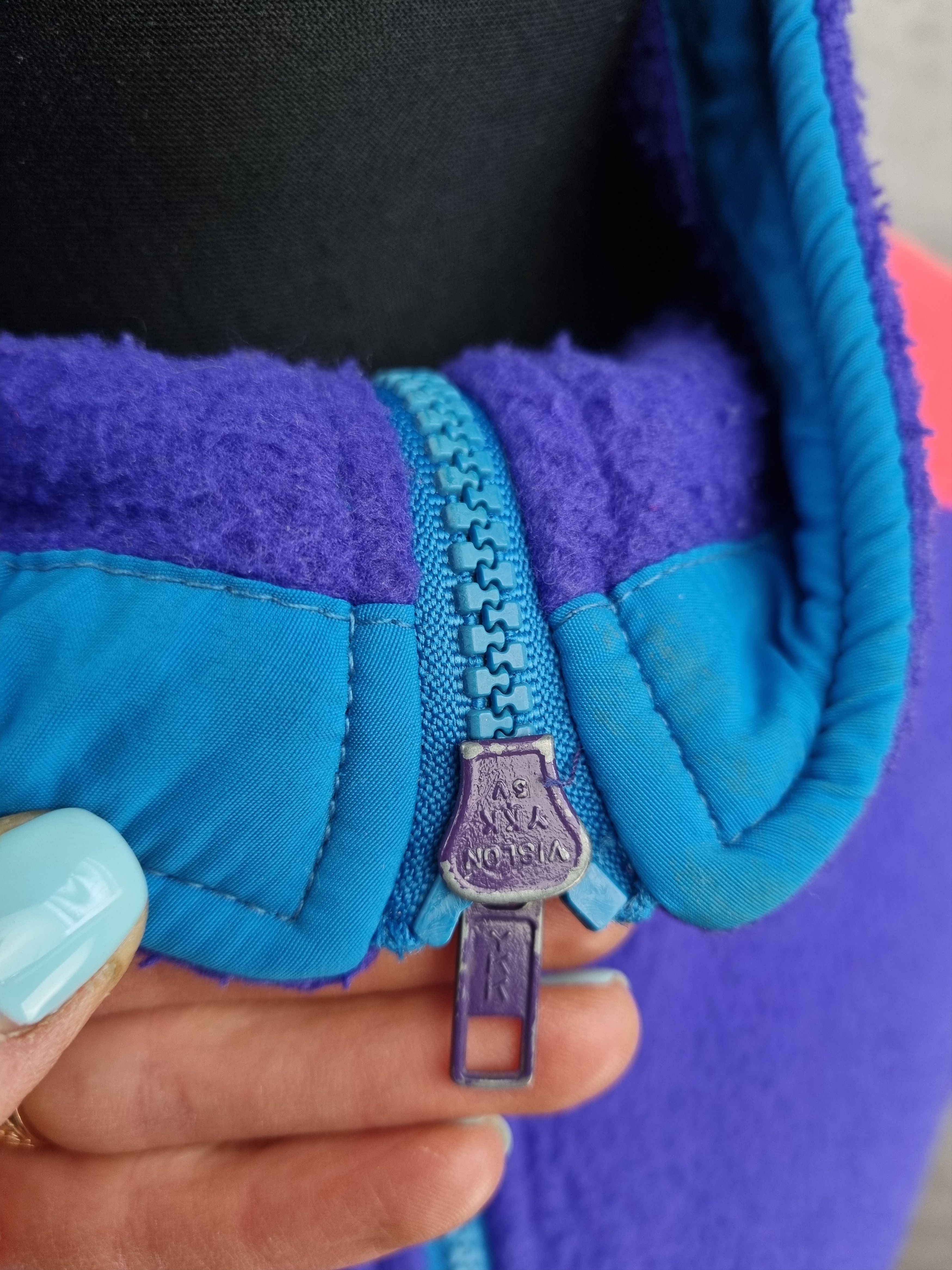 Columbia × Vintage Columbia Heavy Fleece Zip Up Light Jacket Size US L / EU 52-54 / 3 - 9 Thumbnail