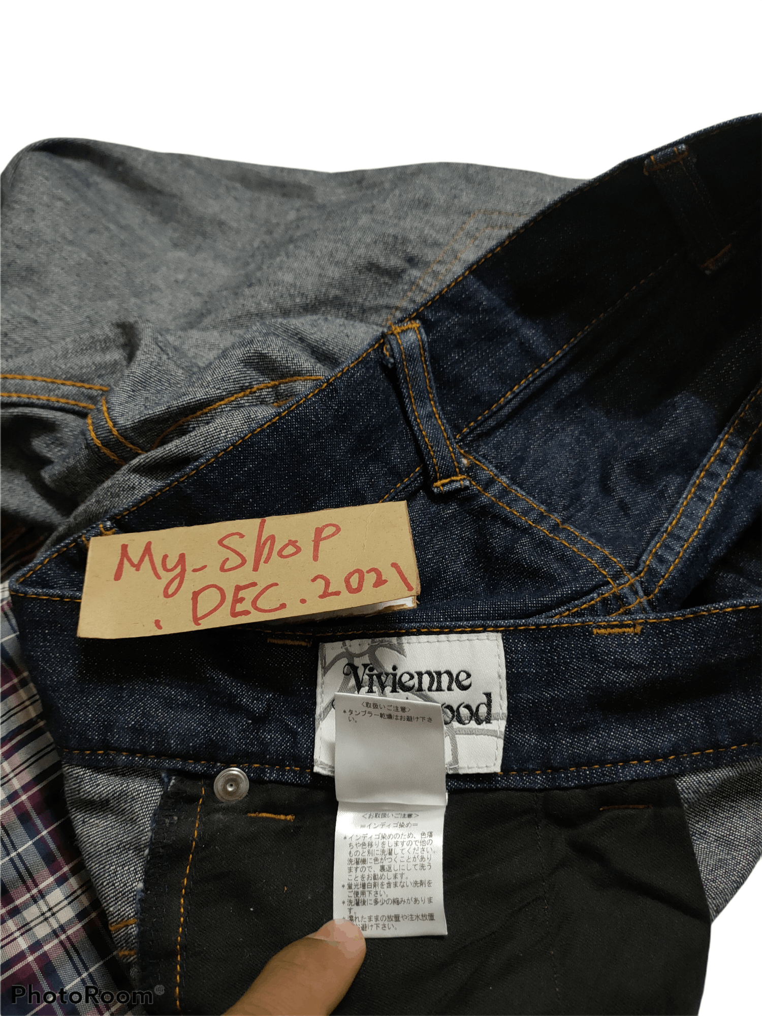 Vivienne Westwood Vivianne Westwood Alcoholic Denim Jeans Size US 30 / EU 46 - 10 Thumbnail