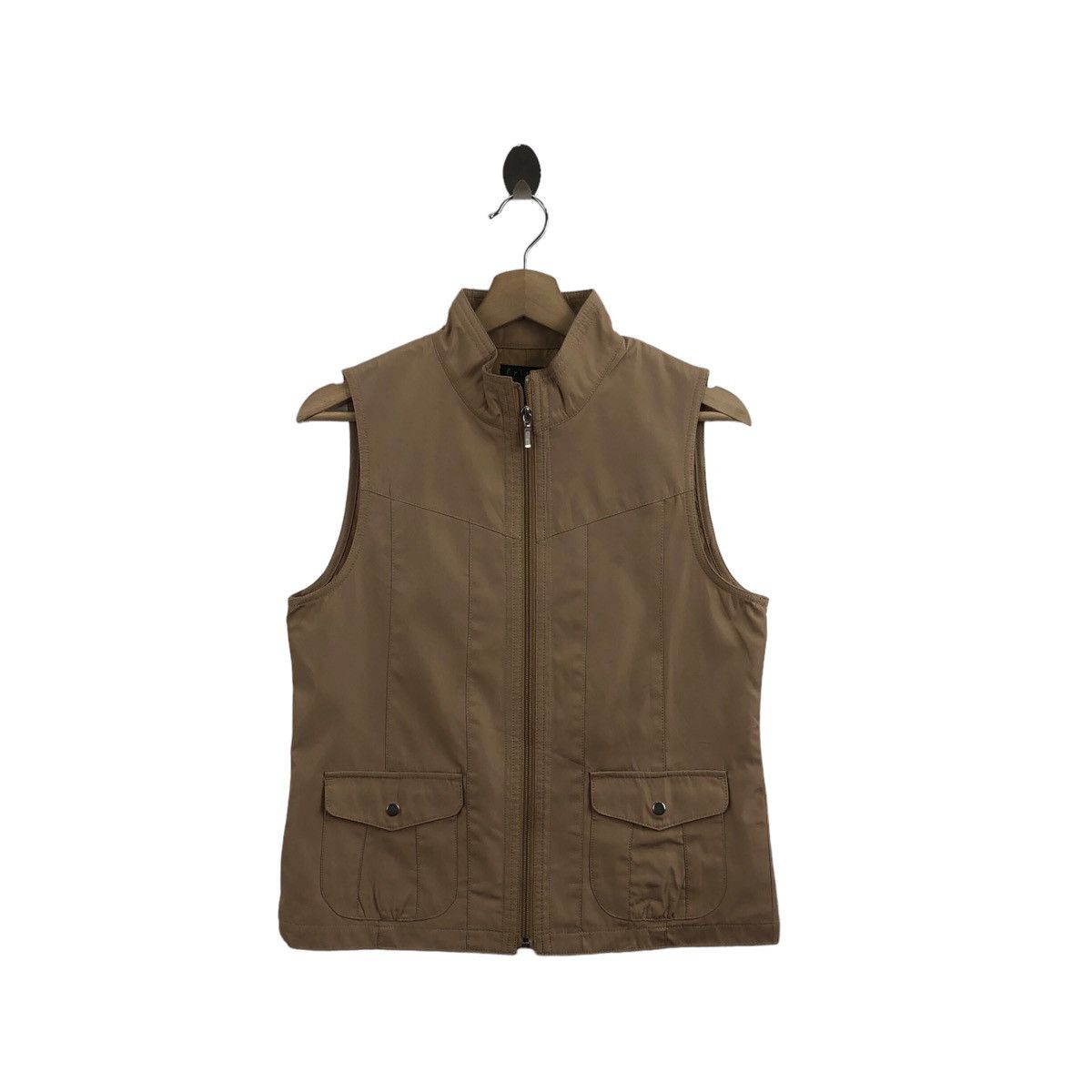 Pick!! Vtg F.Y.L.S Italian Designer Zipper Vest