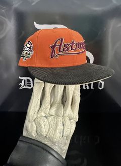 Houston Astros Hat 7 3/8 Travis Scott Brown Dome Pink UV New Era 59Fifty