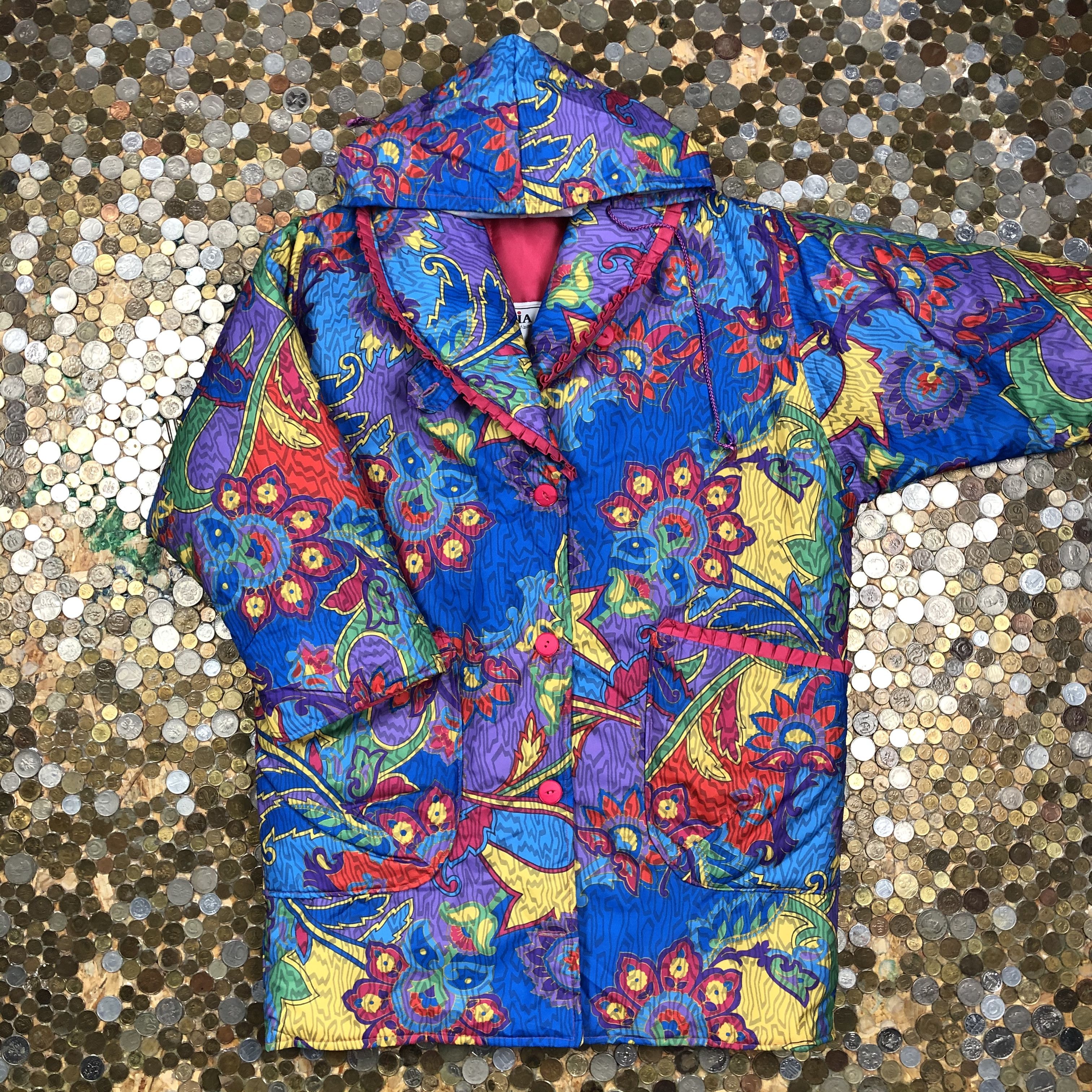 Vintage Folia Paris Colofrull Coat with hoodie