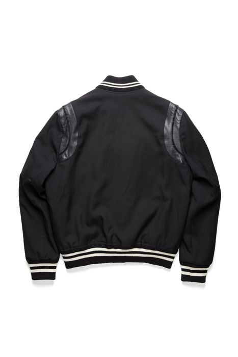 Saint Laurent Paris Teddy Varsity Jacket | Grailed