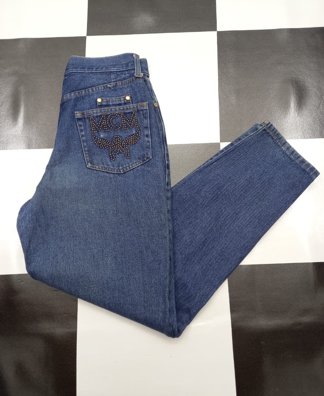 MCM MCM High Waist Jeans Size 28" / US 6 / IT 42 - 2 Thumbnail