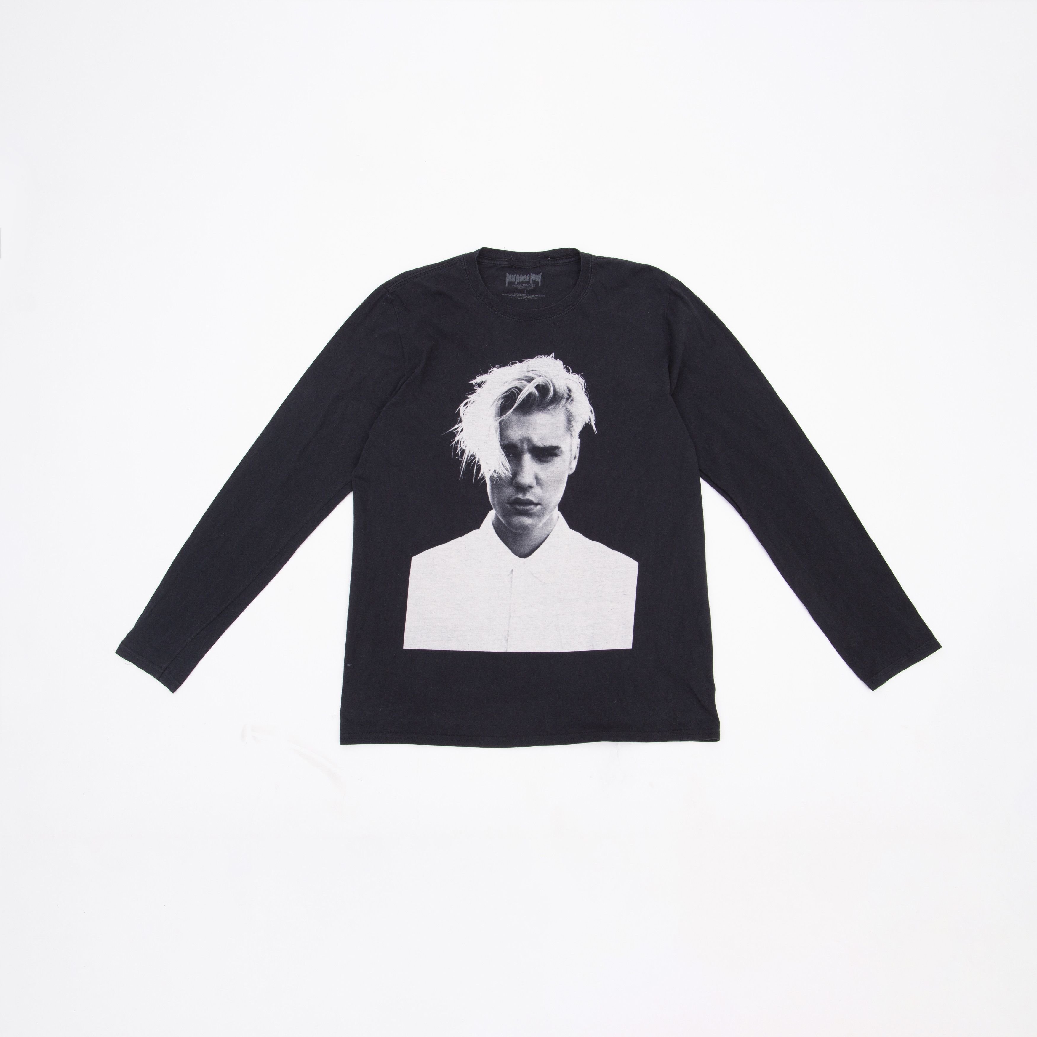 Justin Bieber Purpose Tour Long sleeve Band Tee T-Shirt