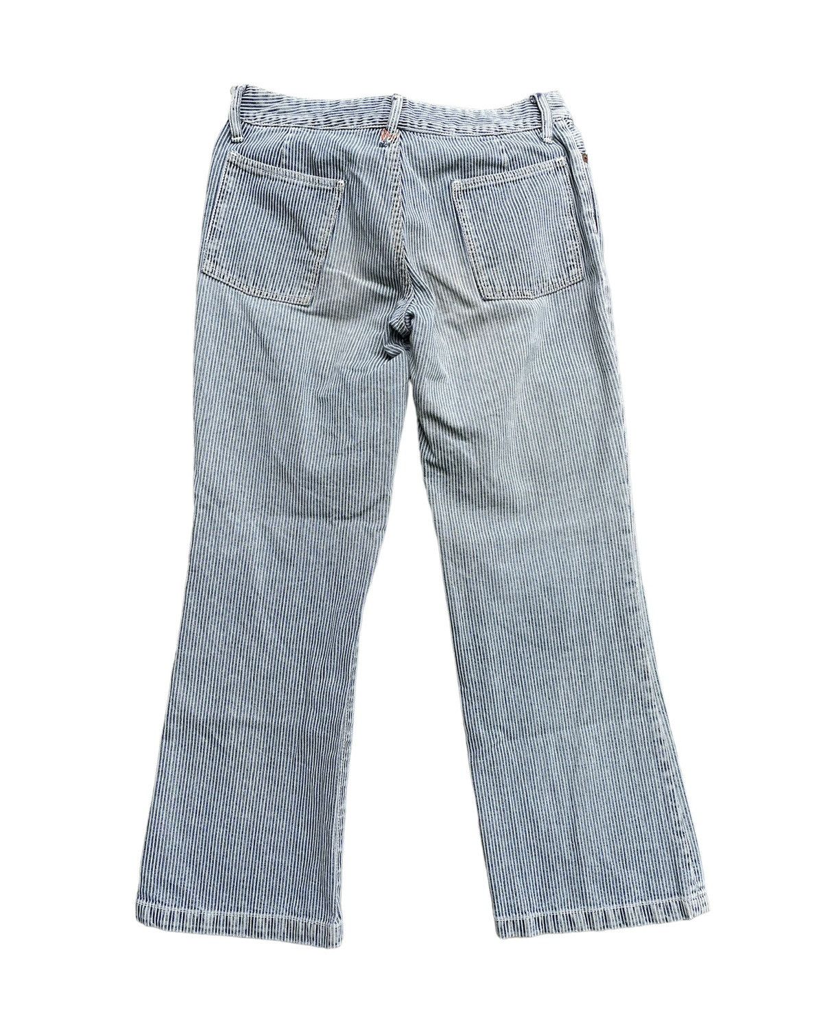 45rpm × Japanese Brand × Vintage ⚡️Vintage 45 RPM Stripe Jeans Pants Size 28" / US 6 / IT 42 - 2 Thumbnail